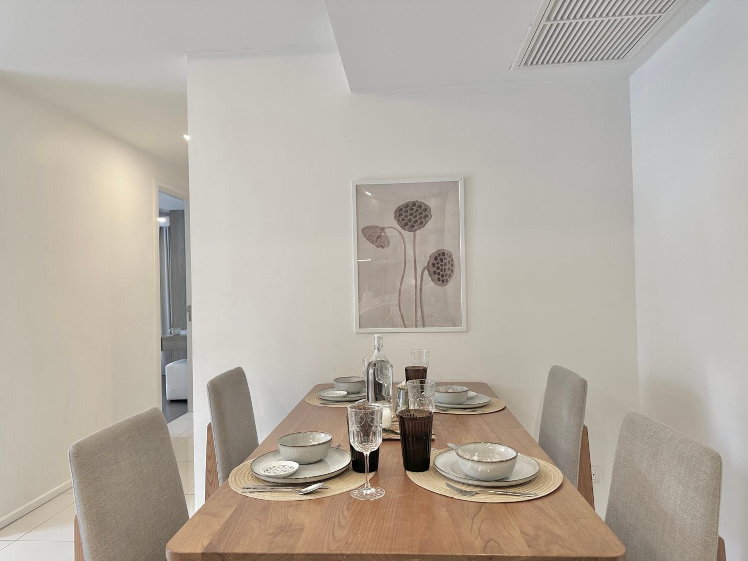 Bangkok Asok Circle REIN Sukhumvit 12#2BR&3BR#Pool&Gym#Near Terminal 21
