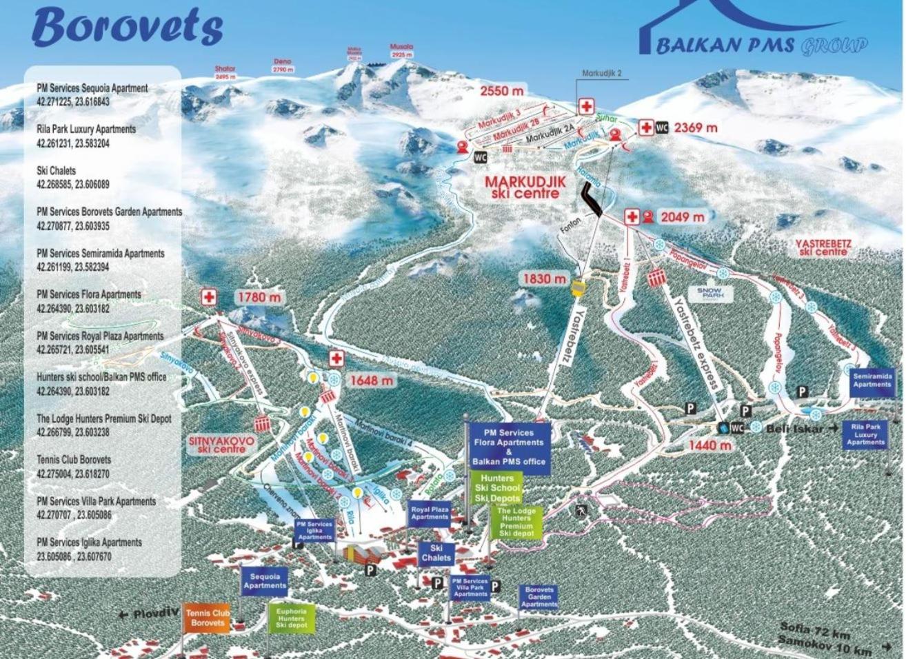 Studio Royal Plaza sleeps 4 Prime location, distance to ski lift - 50M