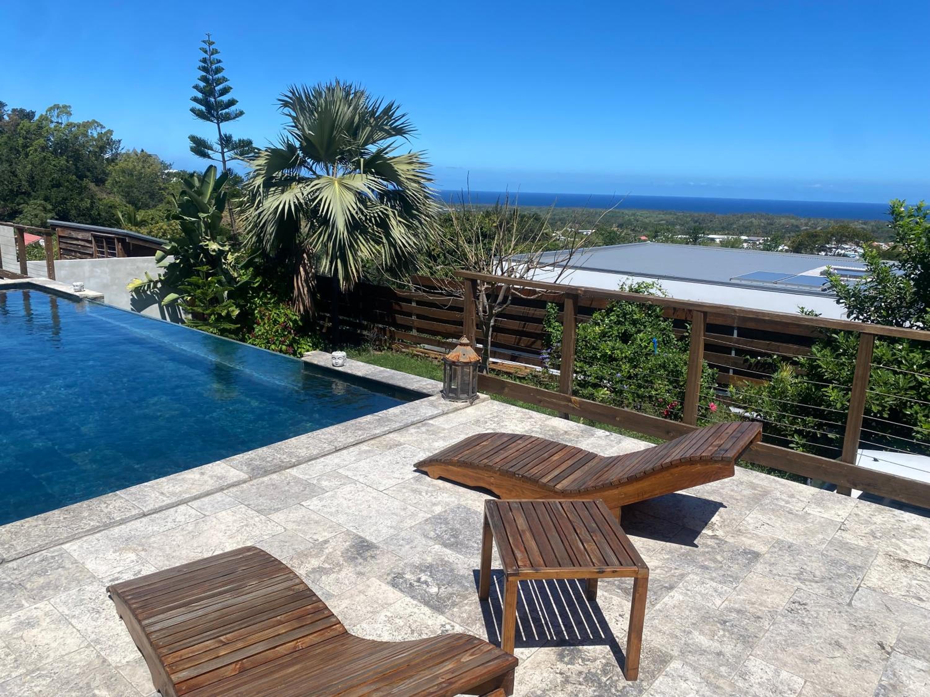 Villa 4 chambres piscine vue mer