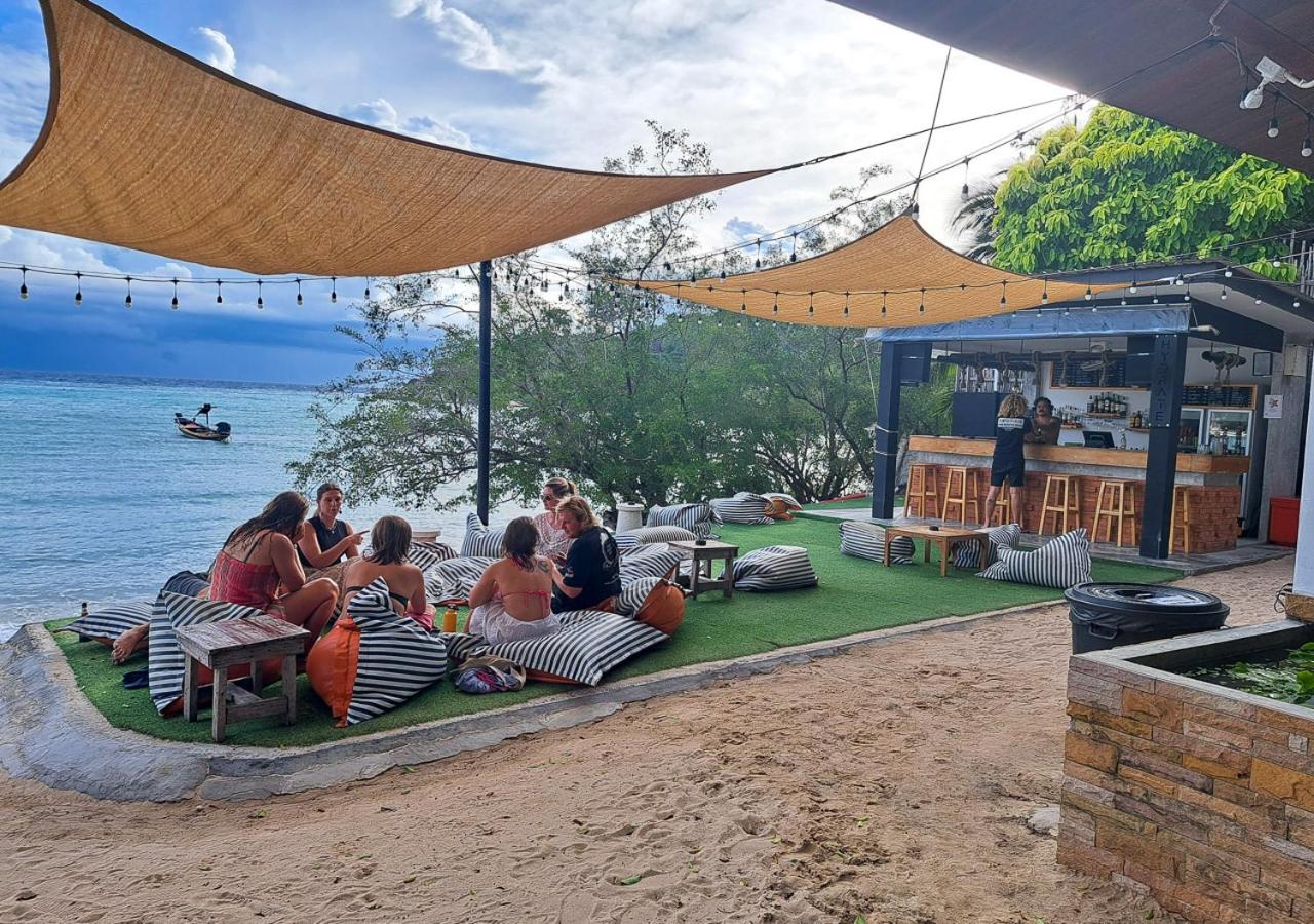 outdoor BBQ area