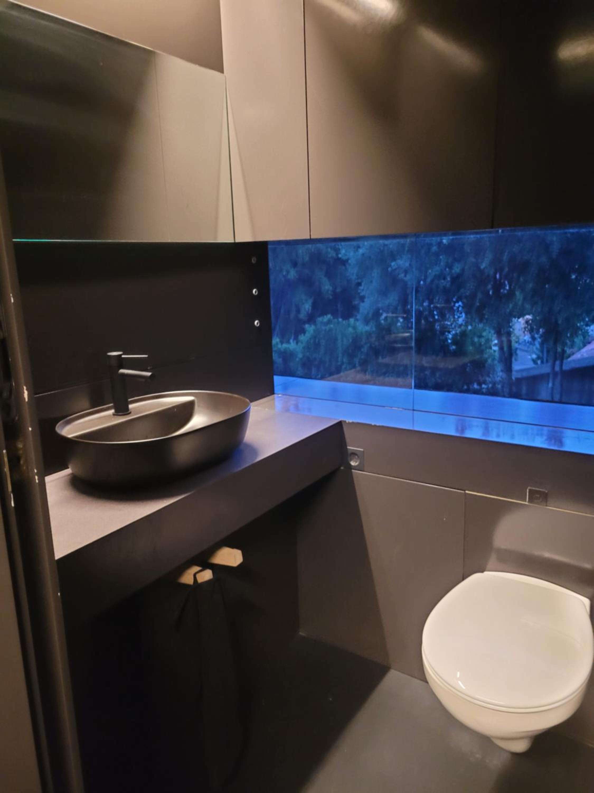the black line house