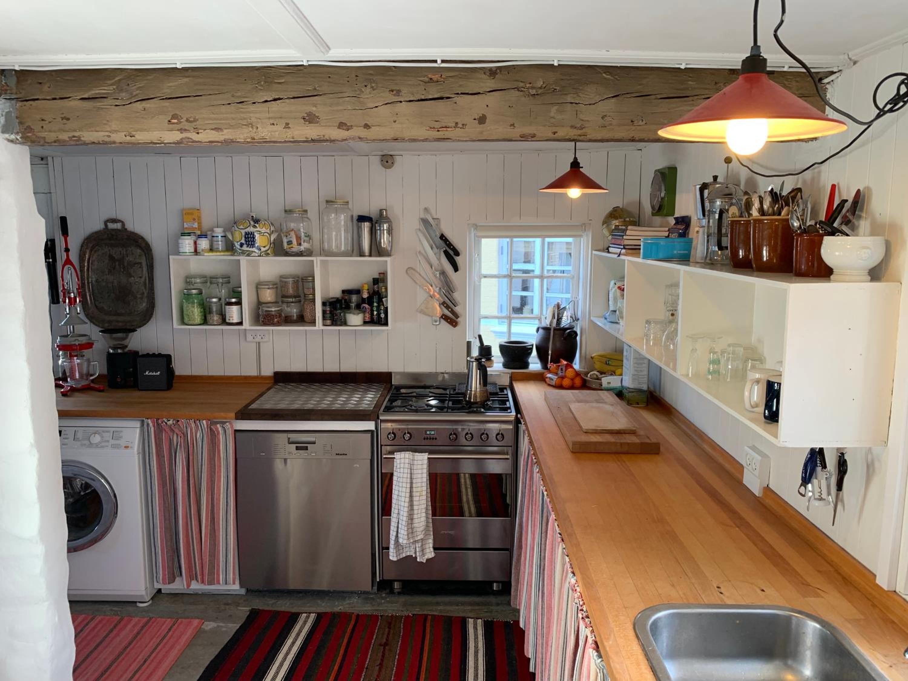 Timberframe house near Marstal Harbour