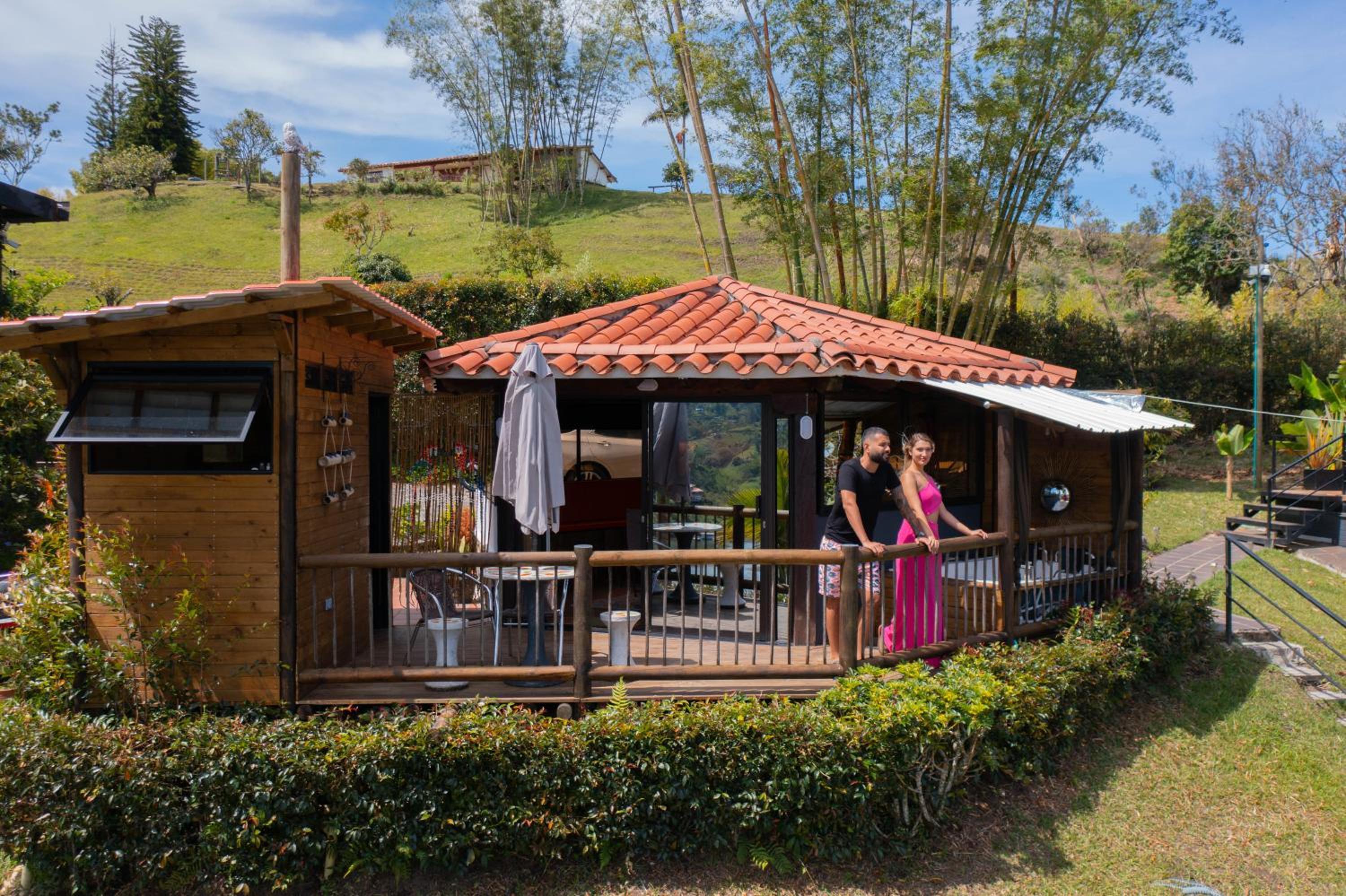 Cottage Master Room en Guatapé-Desayuno- Sauna Finlandes