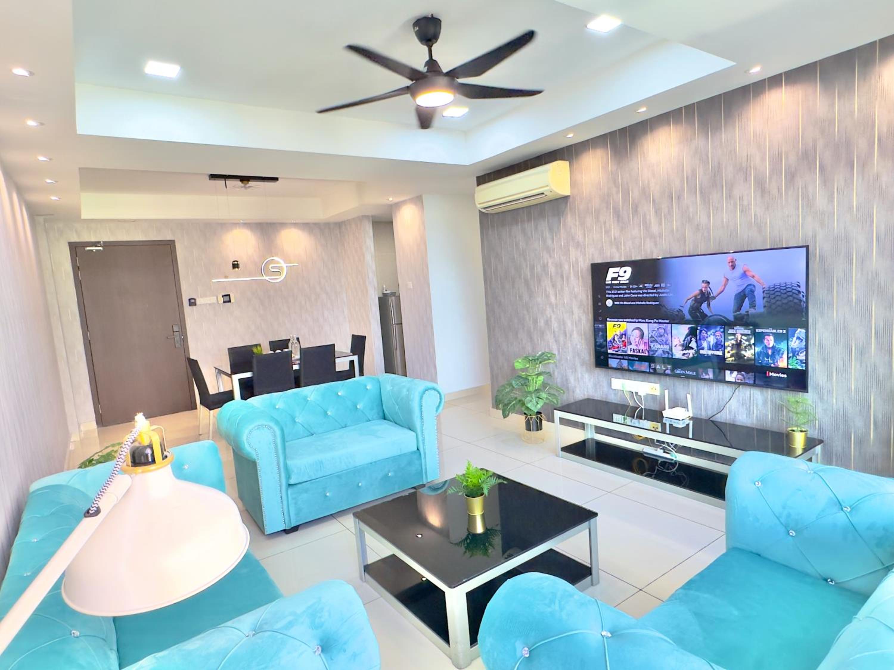 KSL CityMall 11-13pax 3B3B PrivateLift-SmartTV 70inch-Netflix