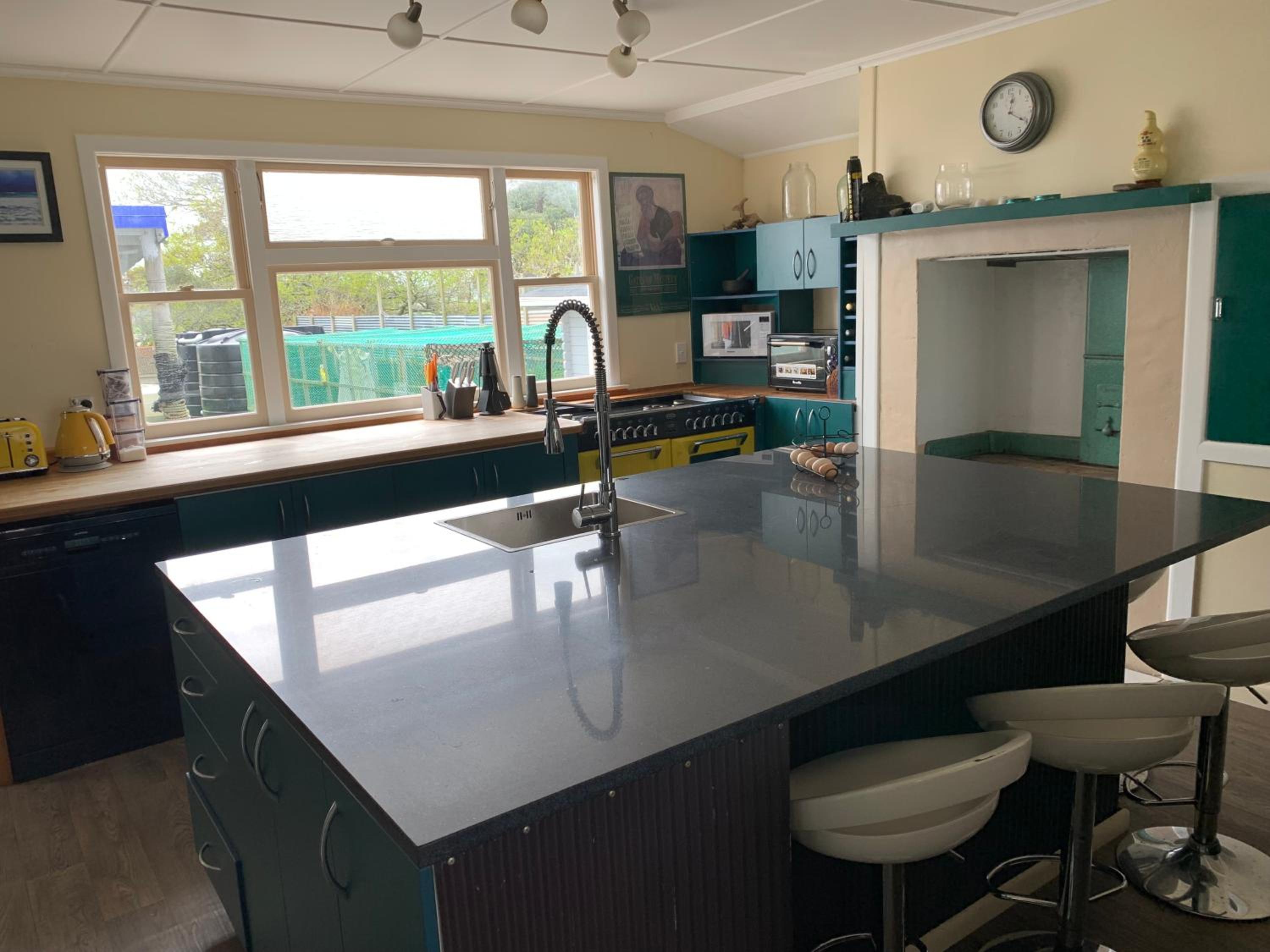 Large riverfront home with spa and stage view 5