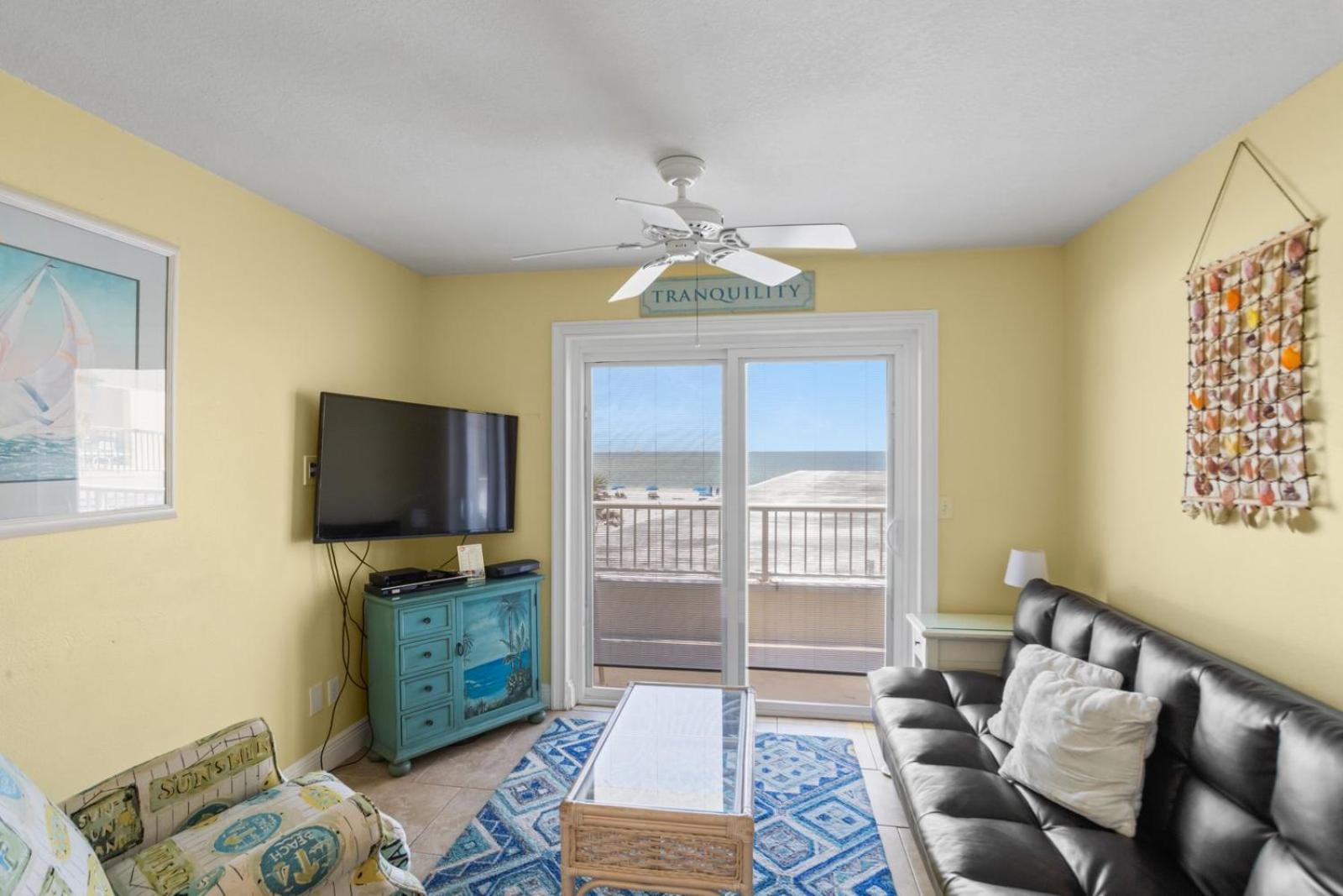 1br 1b Beach View - King - Surf Song #333
