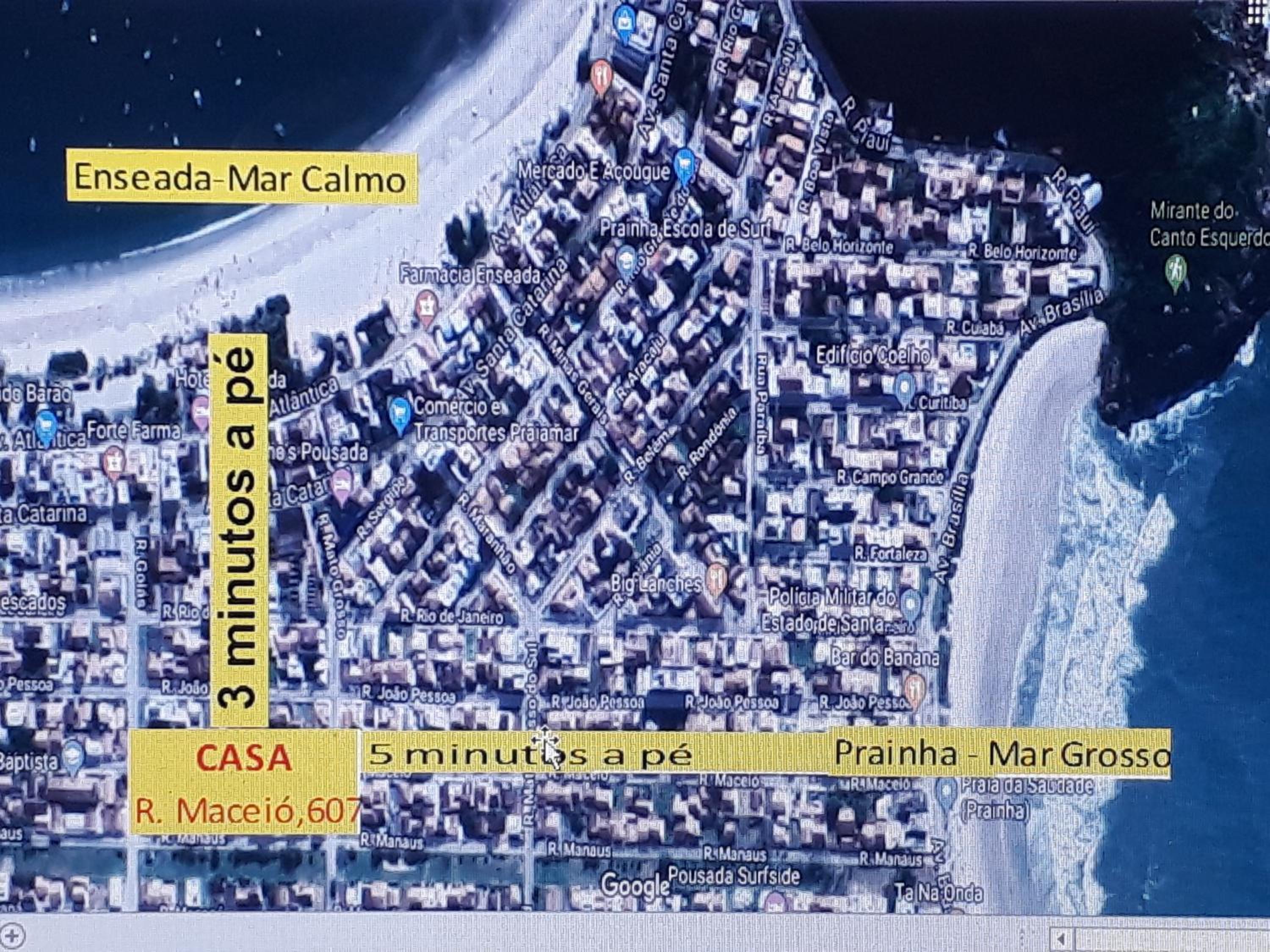 Apto 2 quartos, 8 Pessoas. prox. das praias.