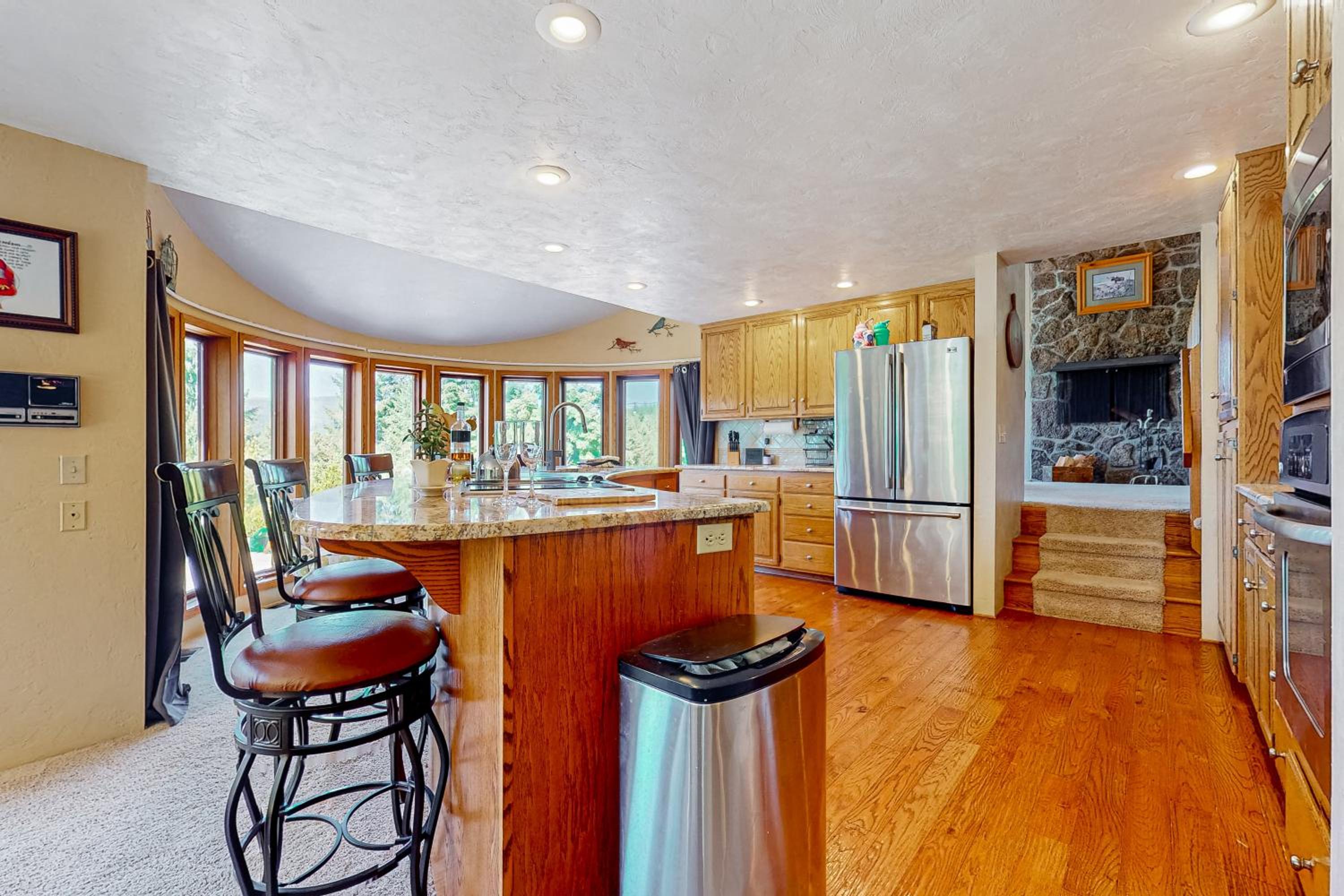 100 Yards to Foster Lake! Family Home with Hot Tub