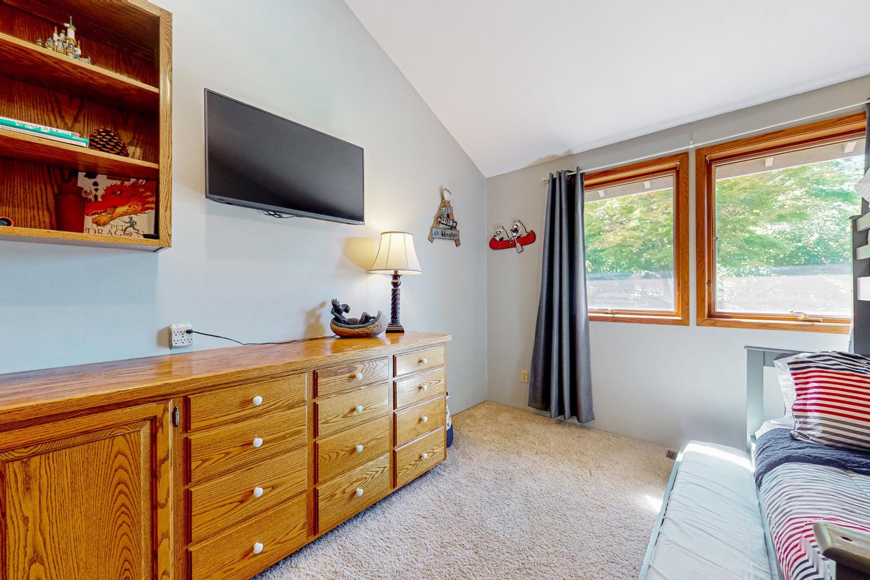 100 Yards to Foster Lake! Family Home with Hot Tub
