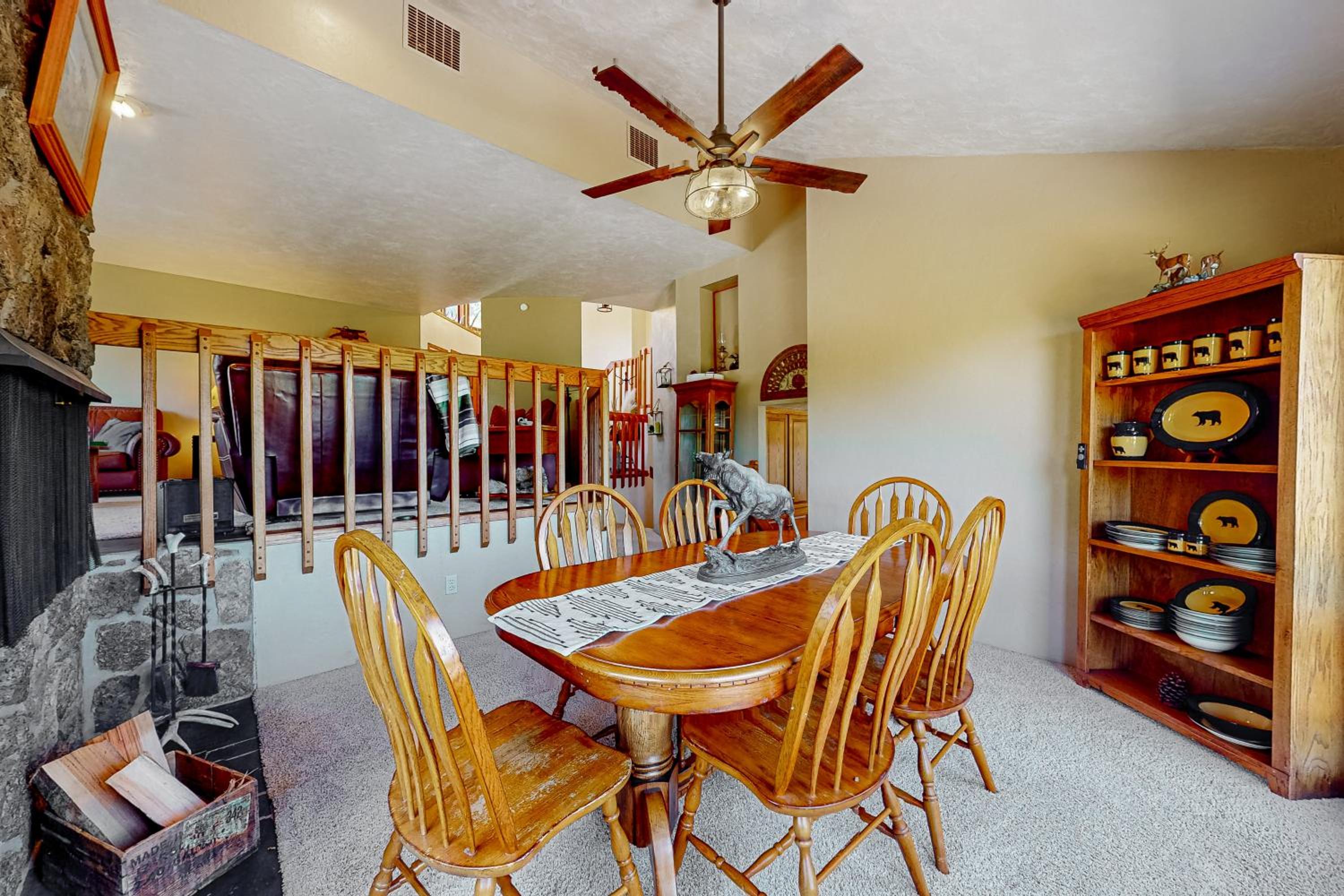 100 Yards to Foster Lake! Family Home with Hot Tub