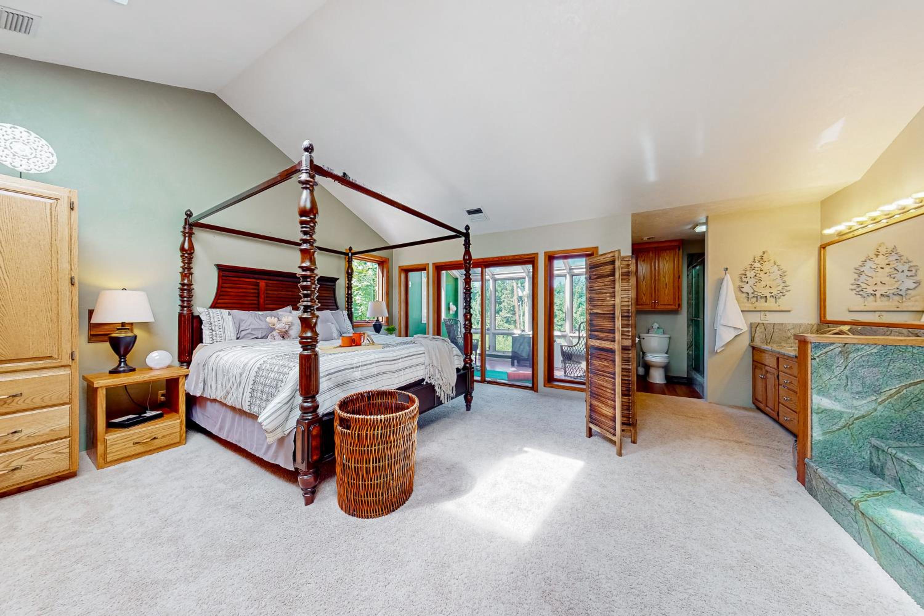 100 Yards to Foster Lake! Family Home with Hot Tub