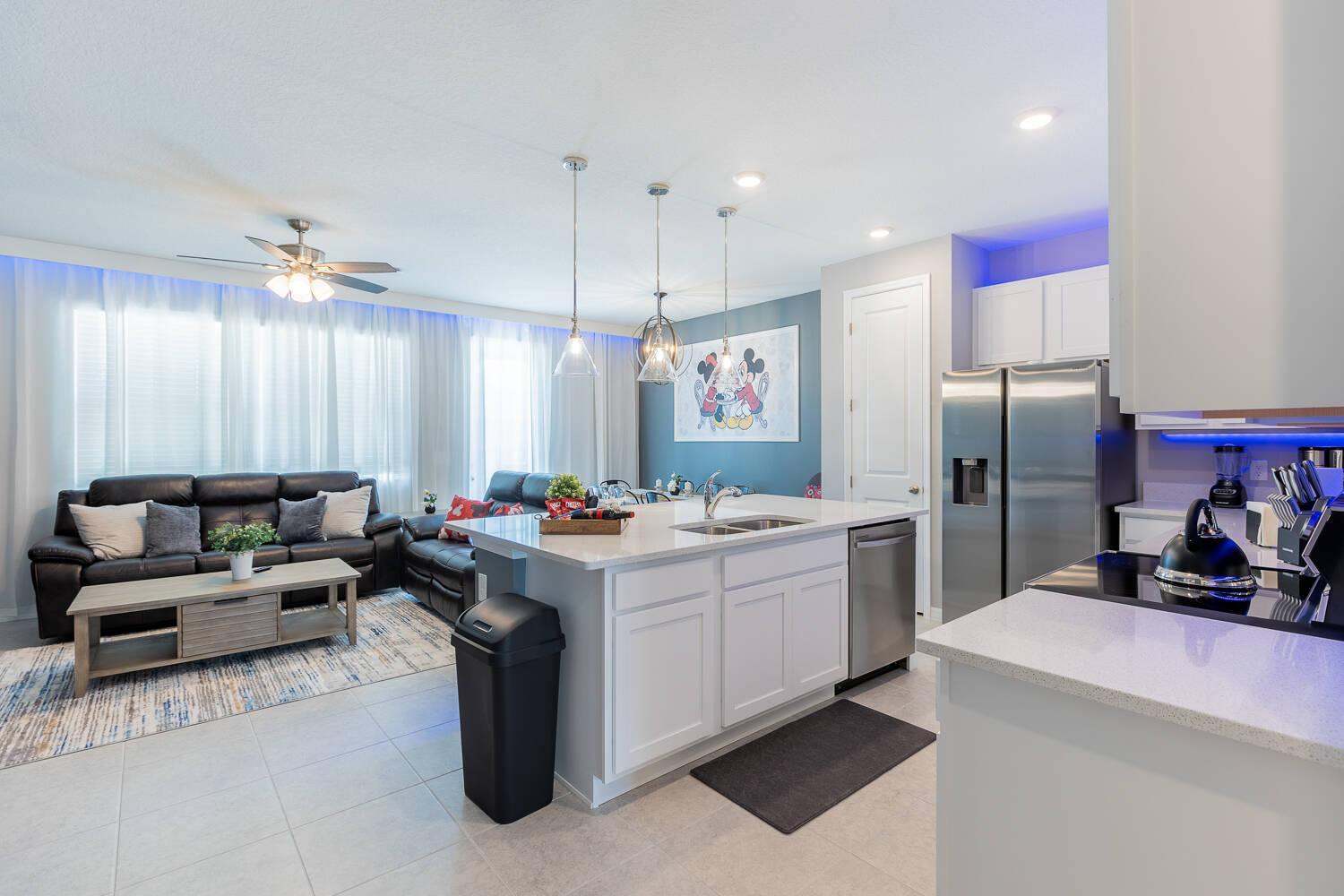 Family Townhome with Themed Rooms