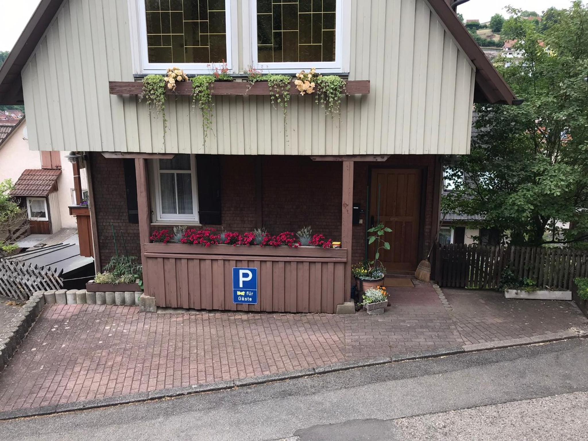 Retro Ferienwohnung mit Schlossblick im Nordschwarzwald