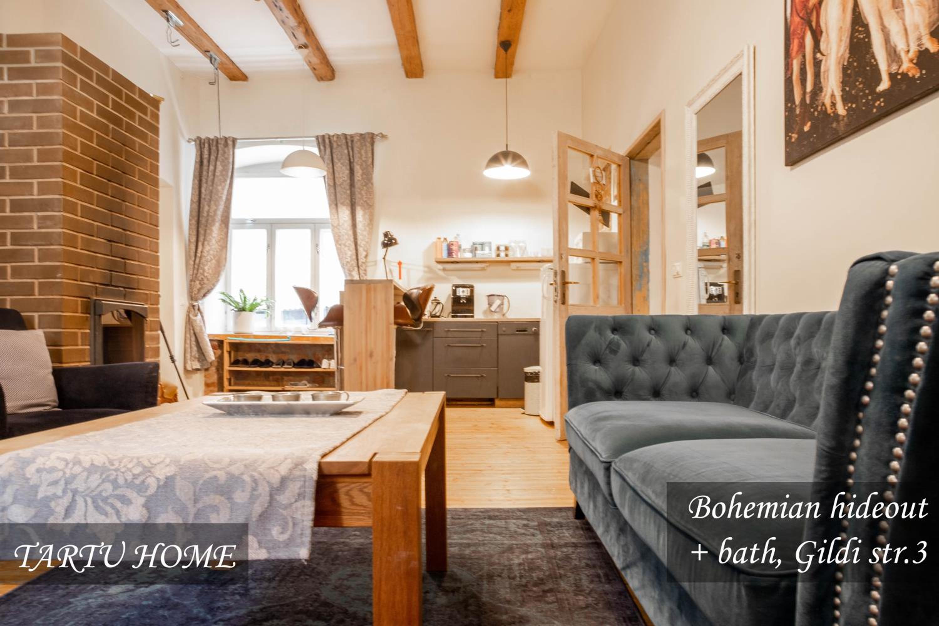 Bohemian Hideout, Old Town, Tartu Home view 3
