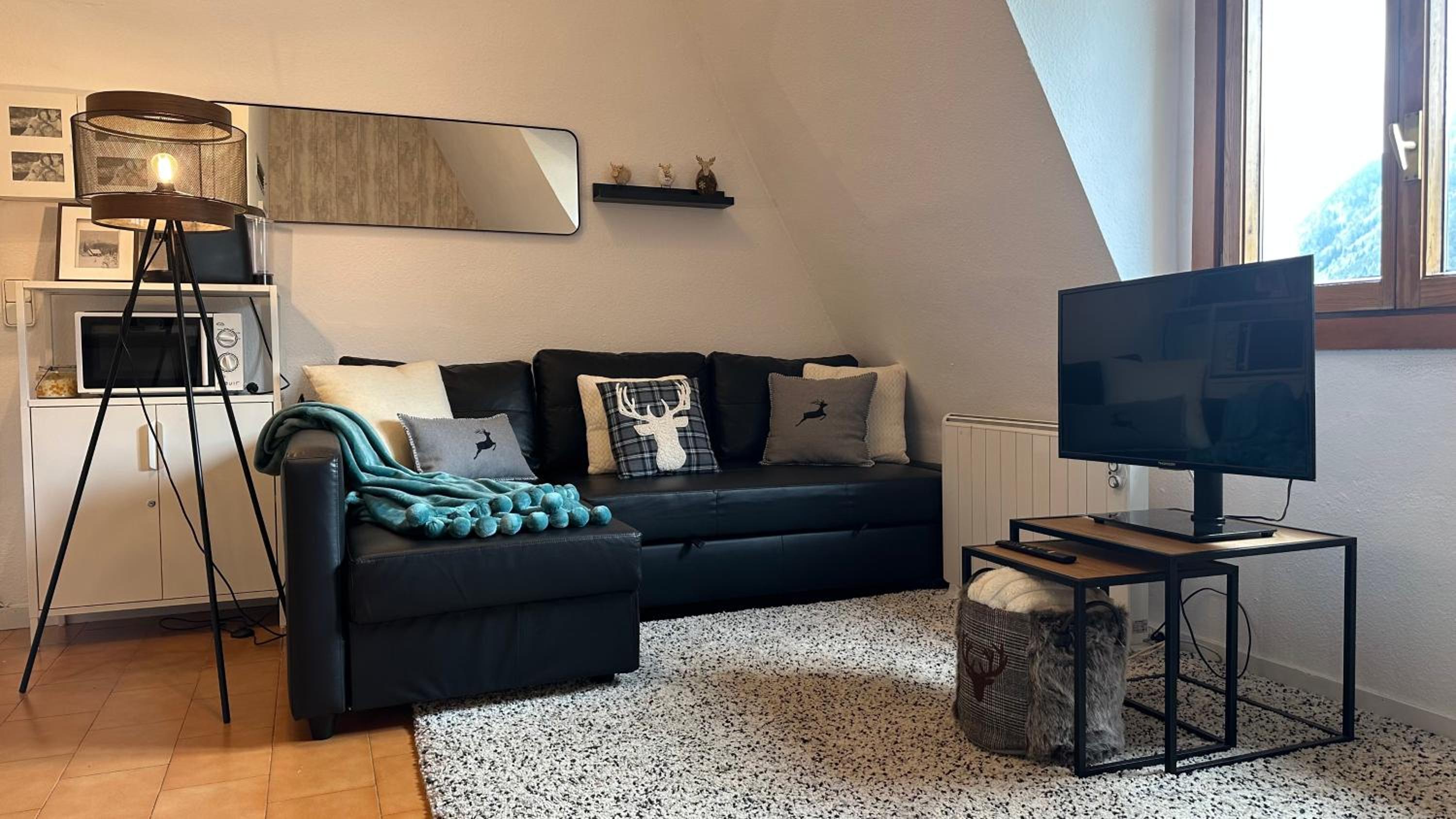 Estudio en Baqueira con piscina y parking