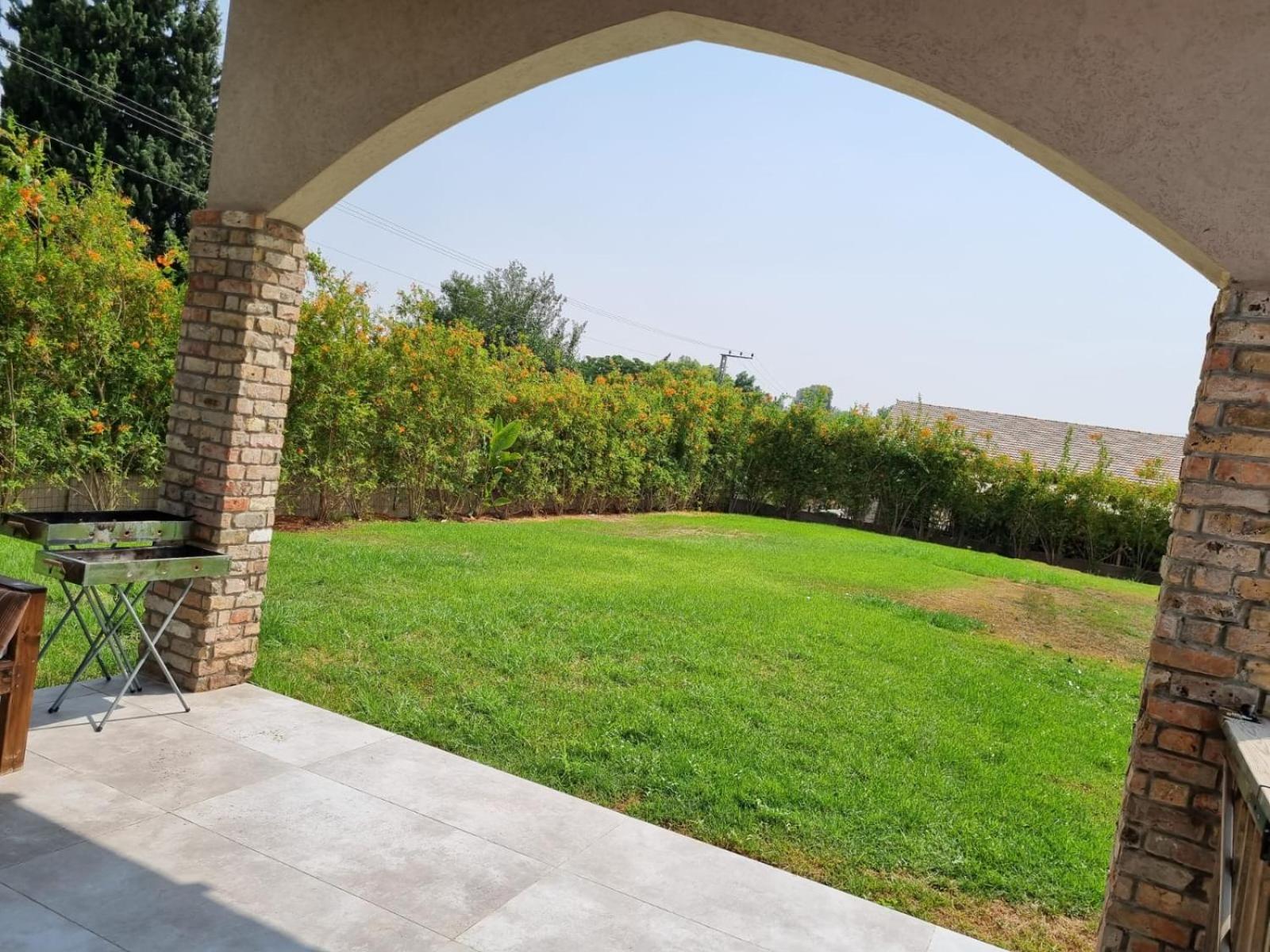 Villa with a pool in a beautiful garden view 5