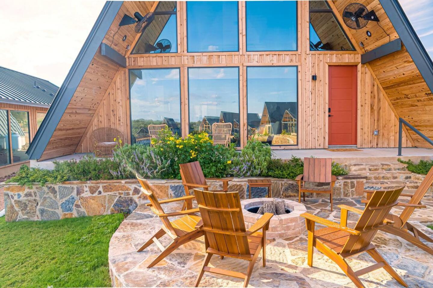 Gruene Daze Chalet - Stylish Aframe - Escape the Ordinary view 2