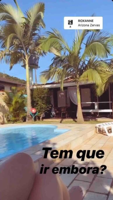 Chalé Flamingo com Piscina Casa inteira em Morretes