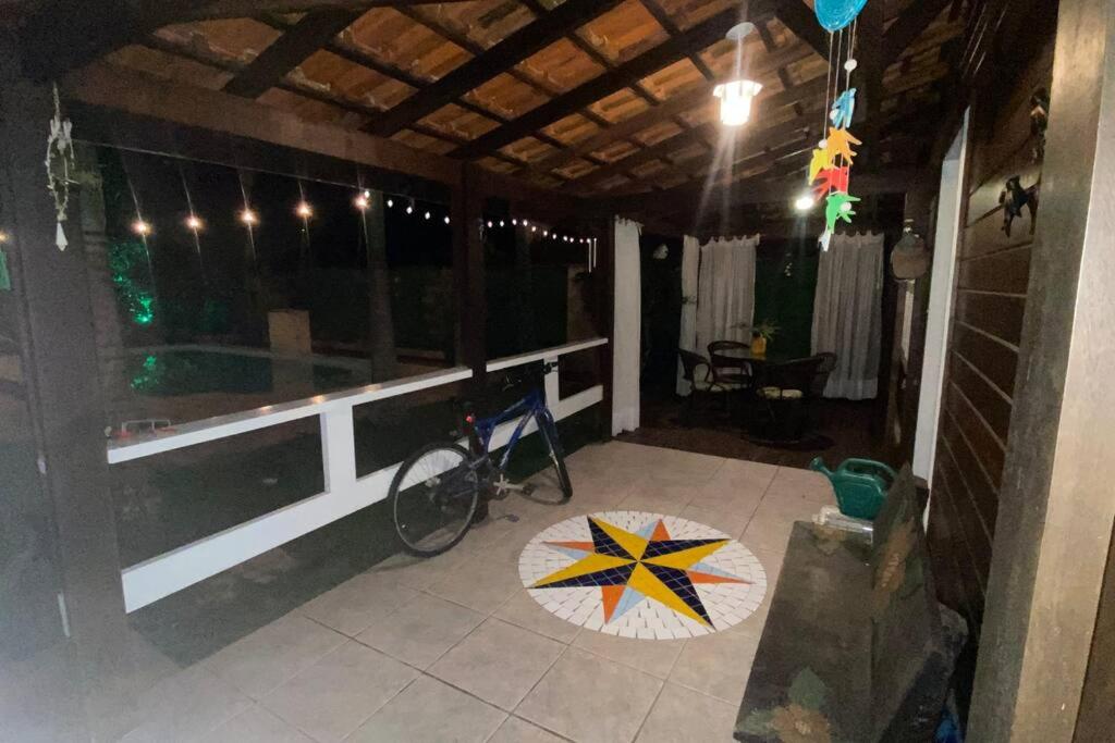 Chalé Flamingo com Piscina Casa inteira em Morretes