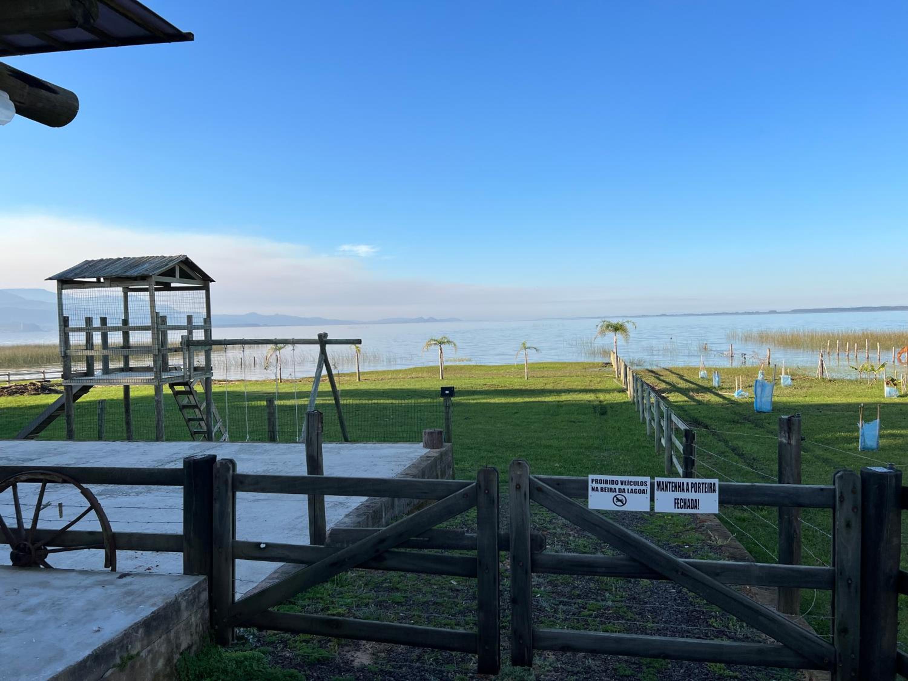 Kitnet beira da lagoa