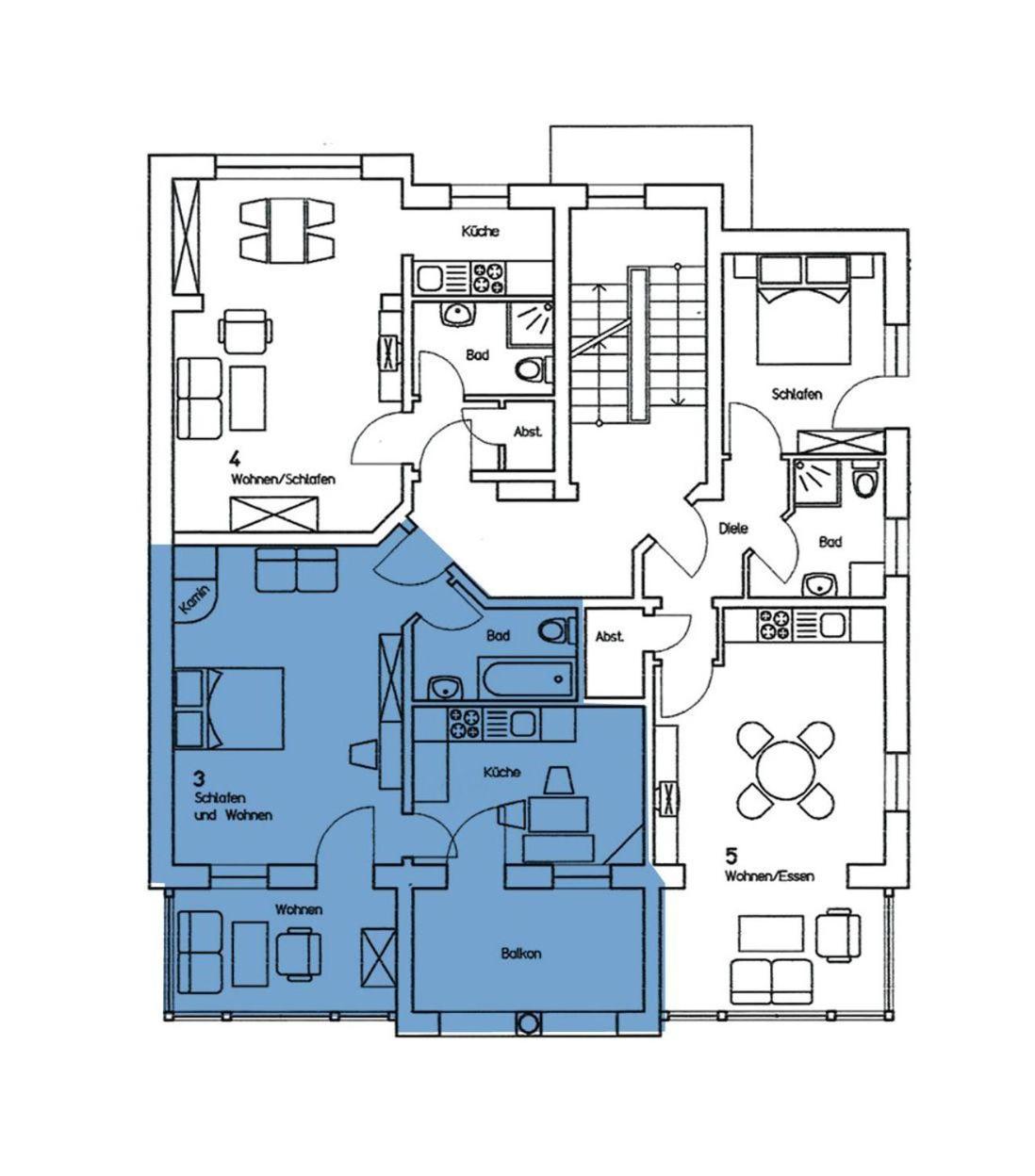 Villa Eden Binz Typ 2 / Apartment 3