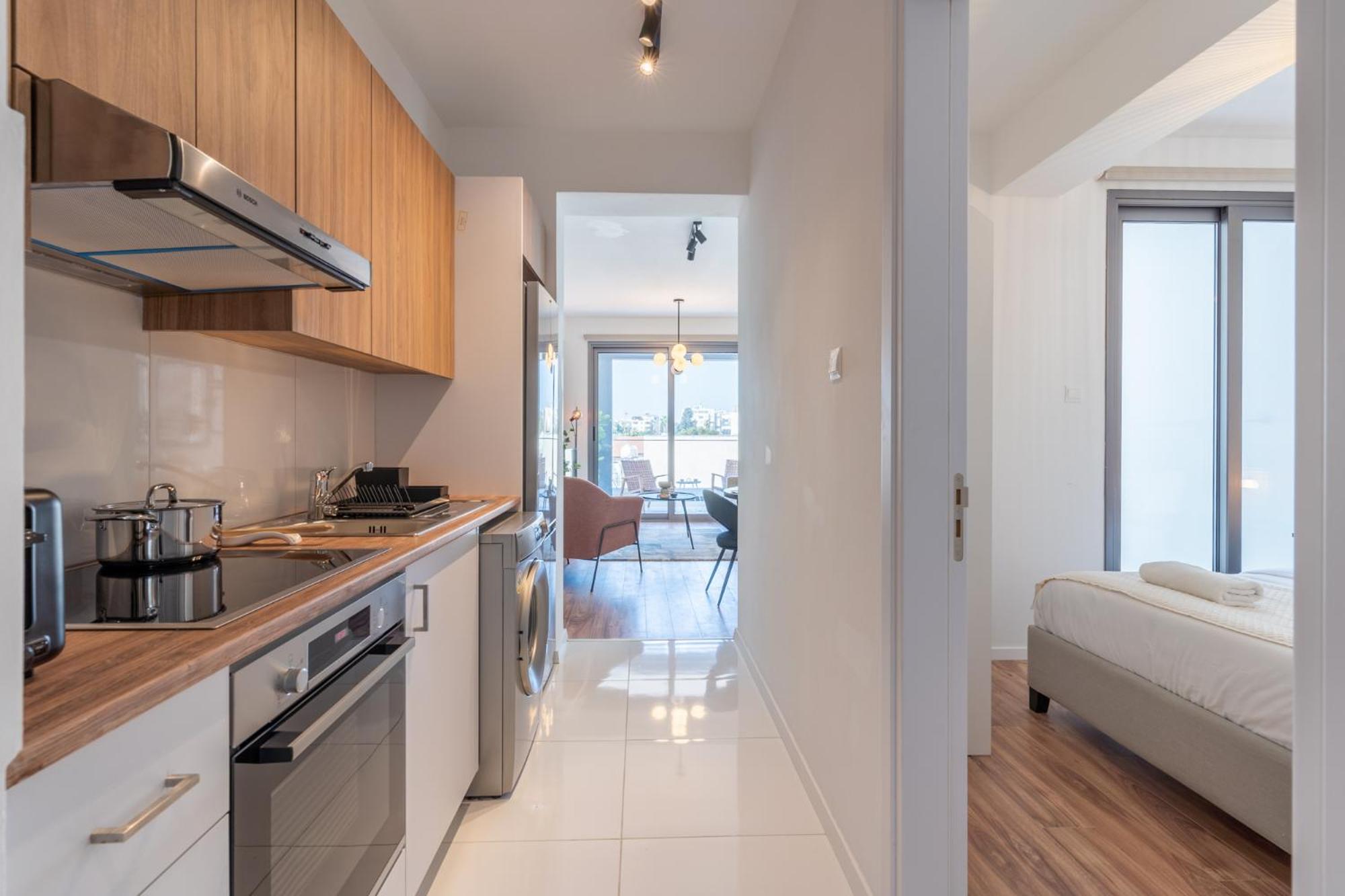 Vanilla's Prime 1-Bedroom Apartment in Larnaca