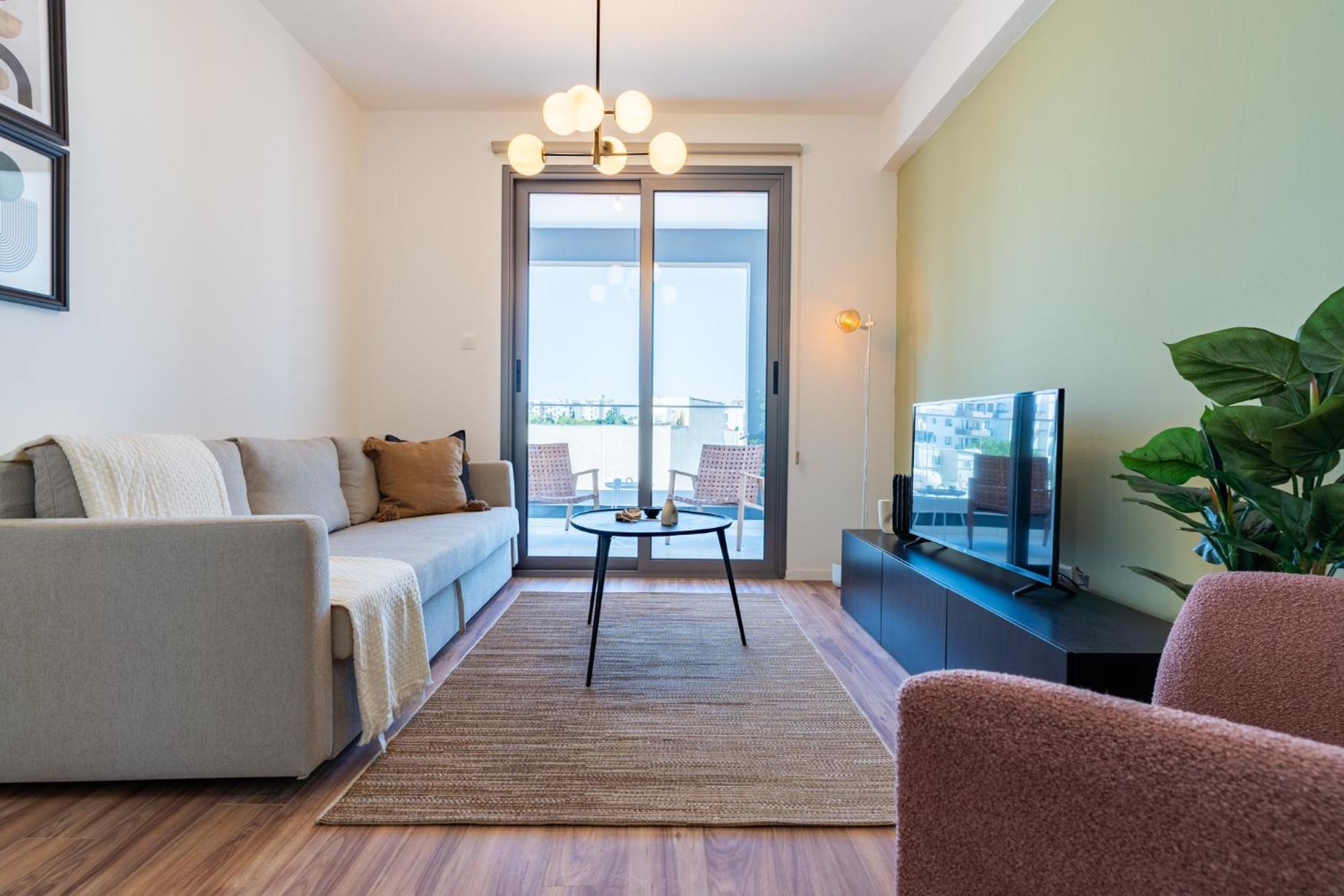 Latte's Prime 1-Bedroom Apartment in Larnaca