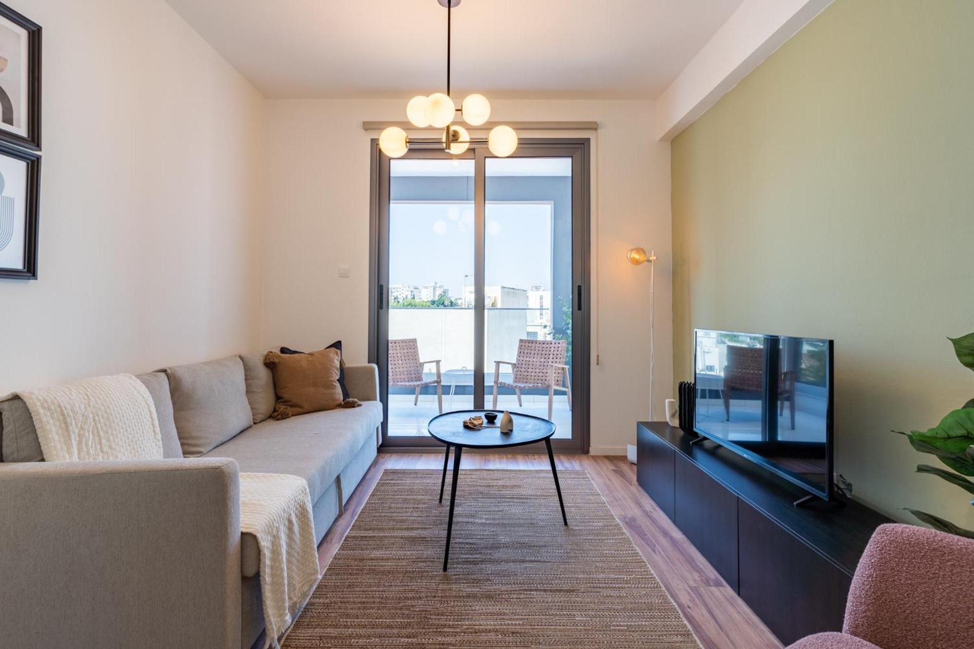 Latte's Prime 1-Bedroom Apartment in Larnaca