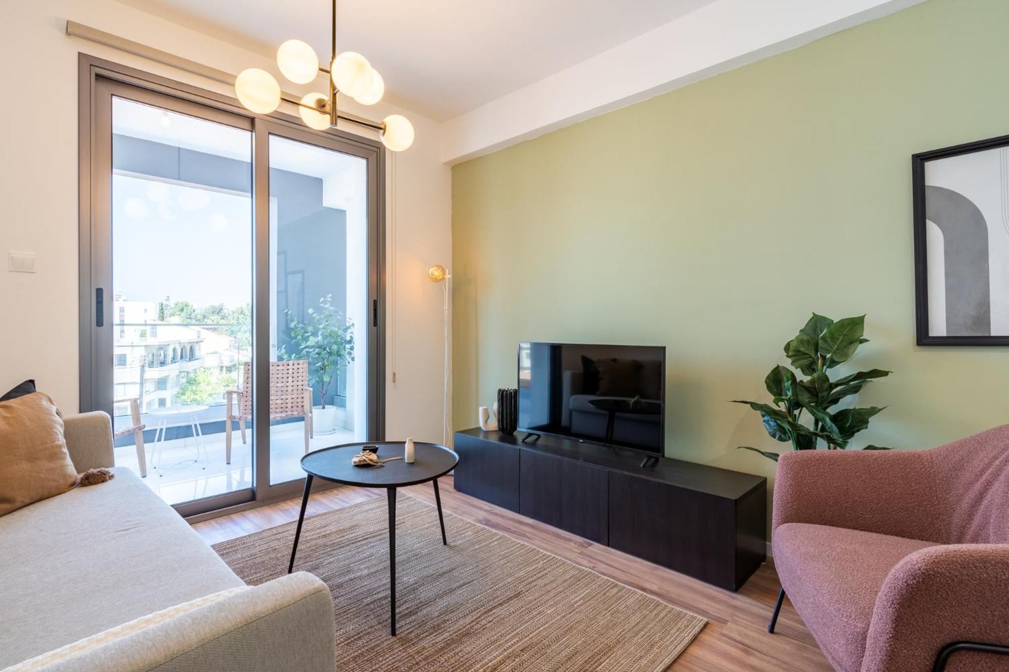 Latte's Prime 1-Bedroom Apartment in Larnaca