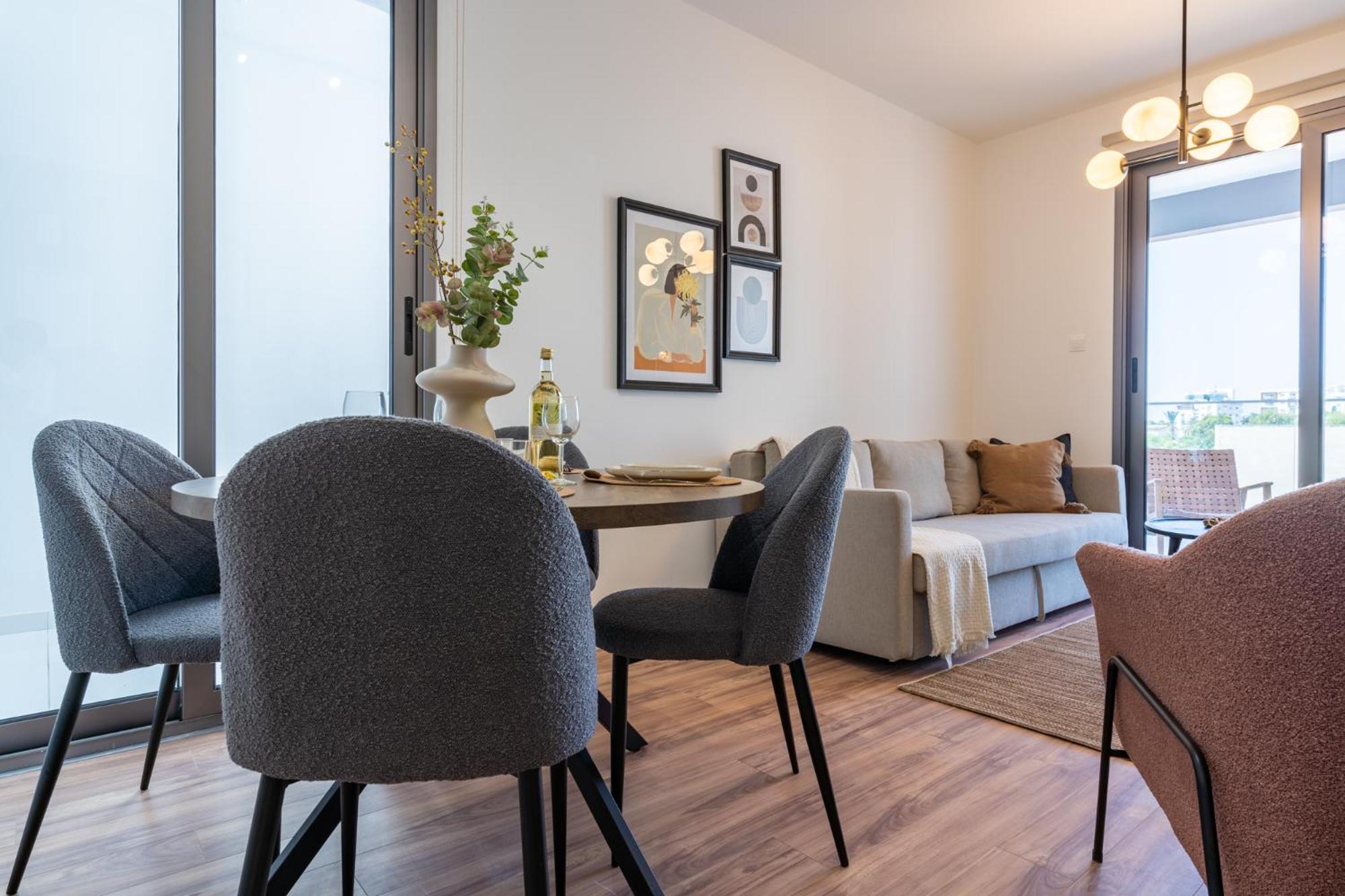 Latte's Prime 1-Bedroom Apartment in Larnaca