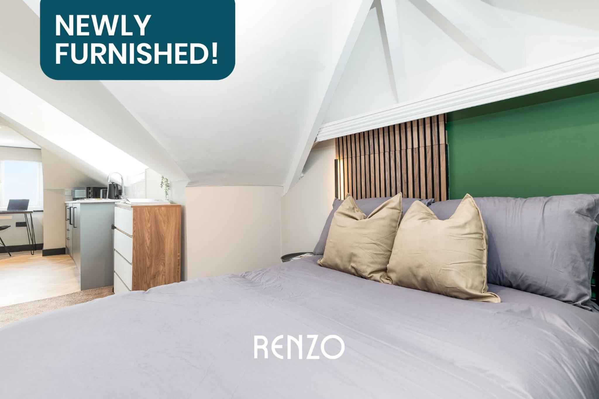 Homely Studio Apartment in Derby by Renzo, Brilliant Location, Free Parking!