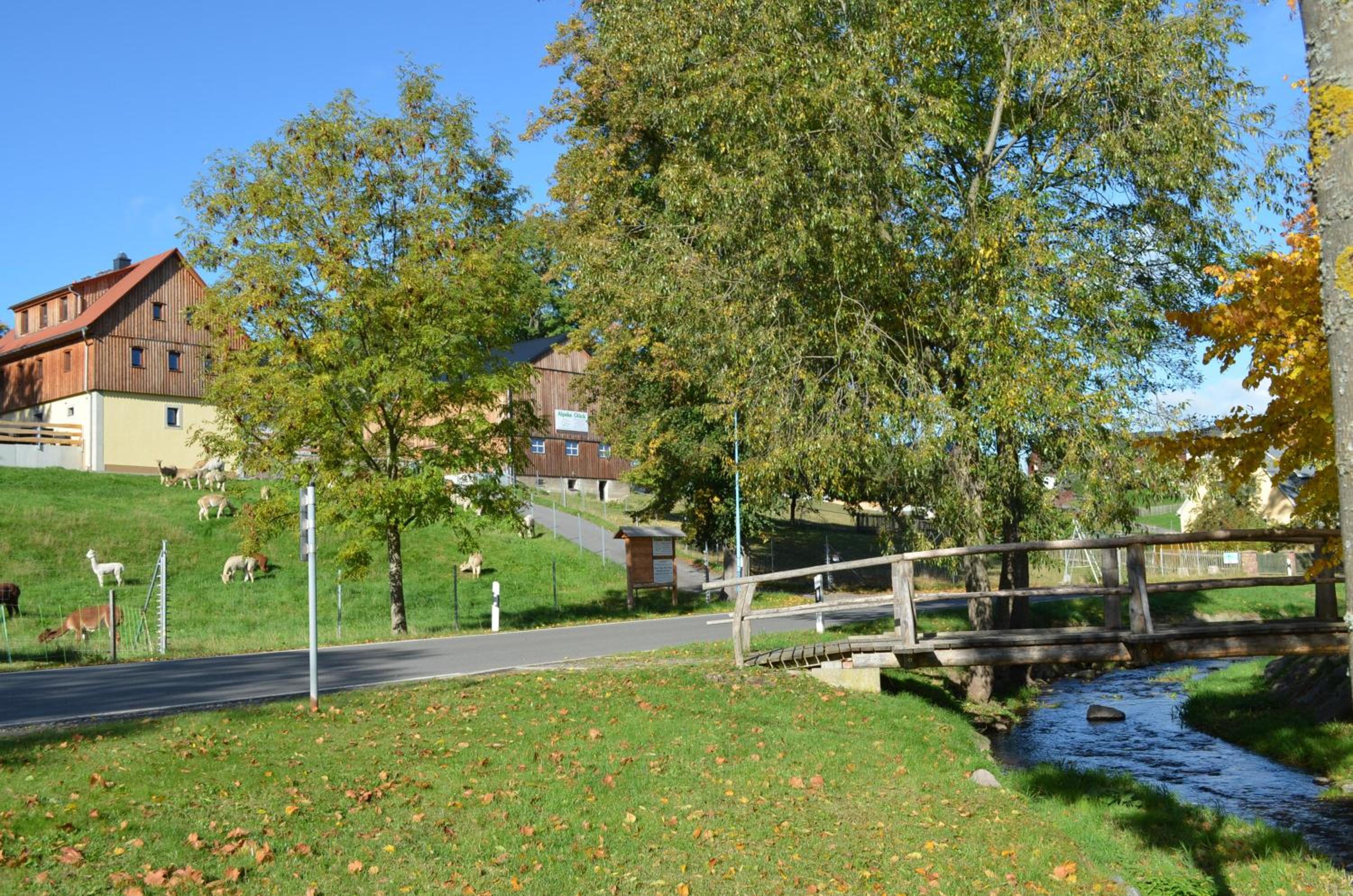Ferienhaus Alpaka Glück