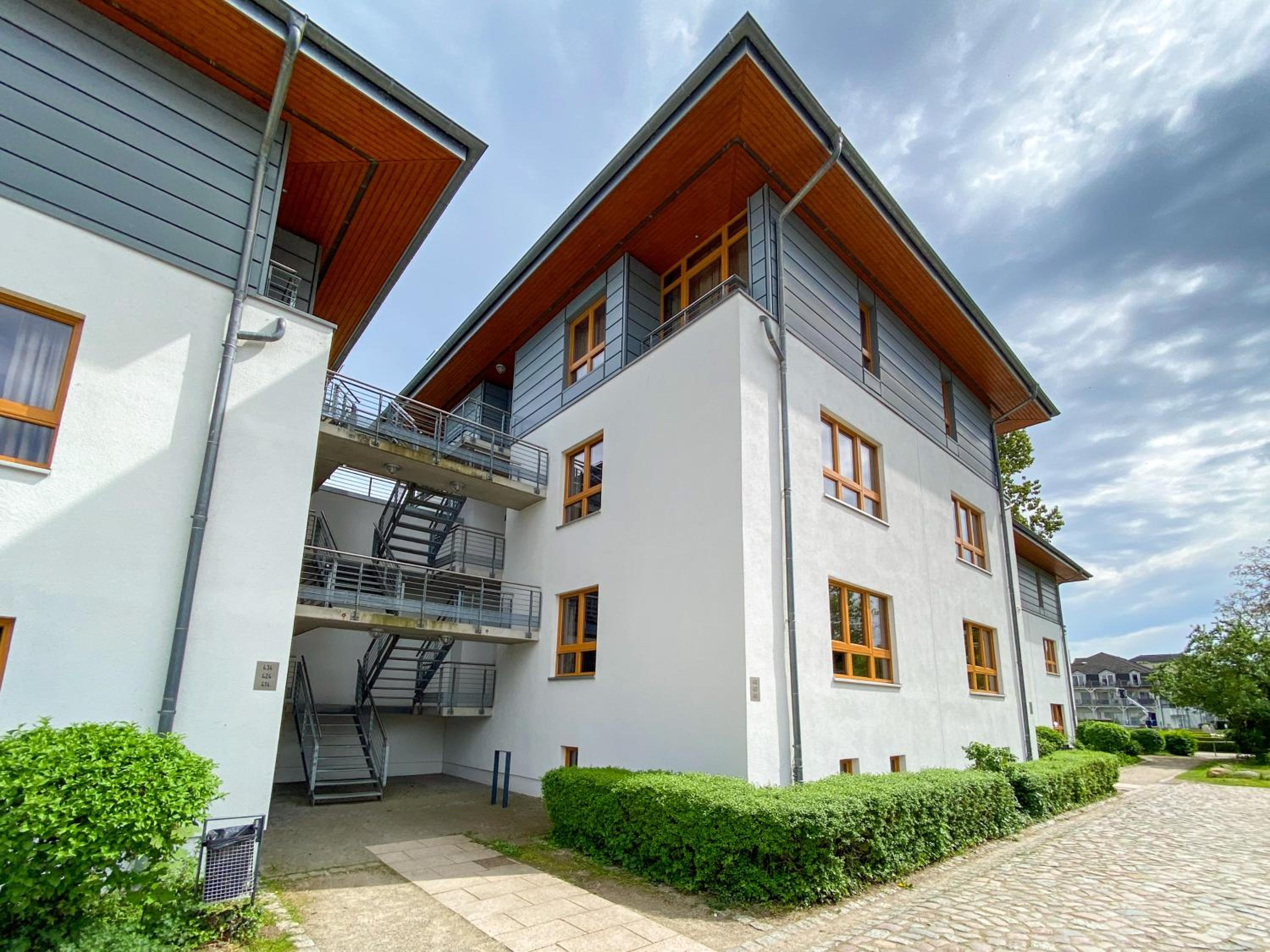 Wiesengeflüster Apartment 433 in Klink mit Müritzblick, Balkon und Strandnähe