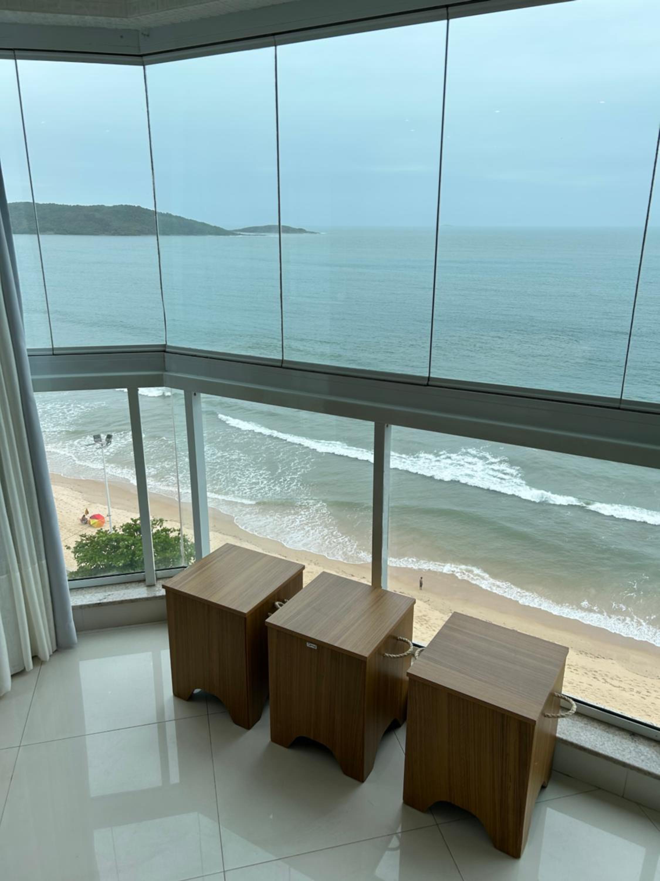 Apartamento de frente para o mar Praia do Morro Guarapari