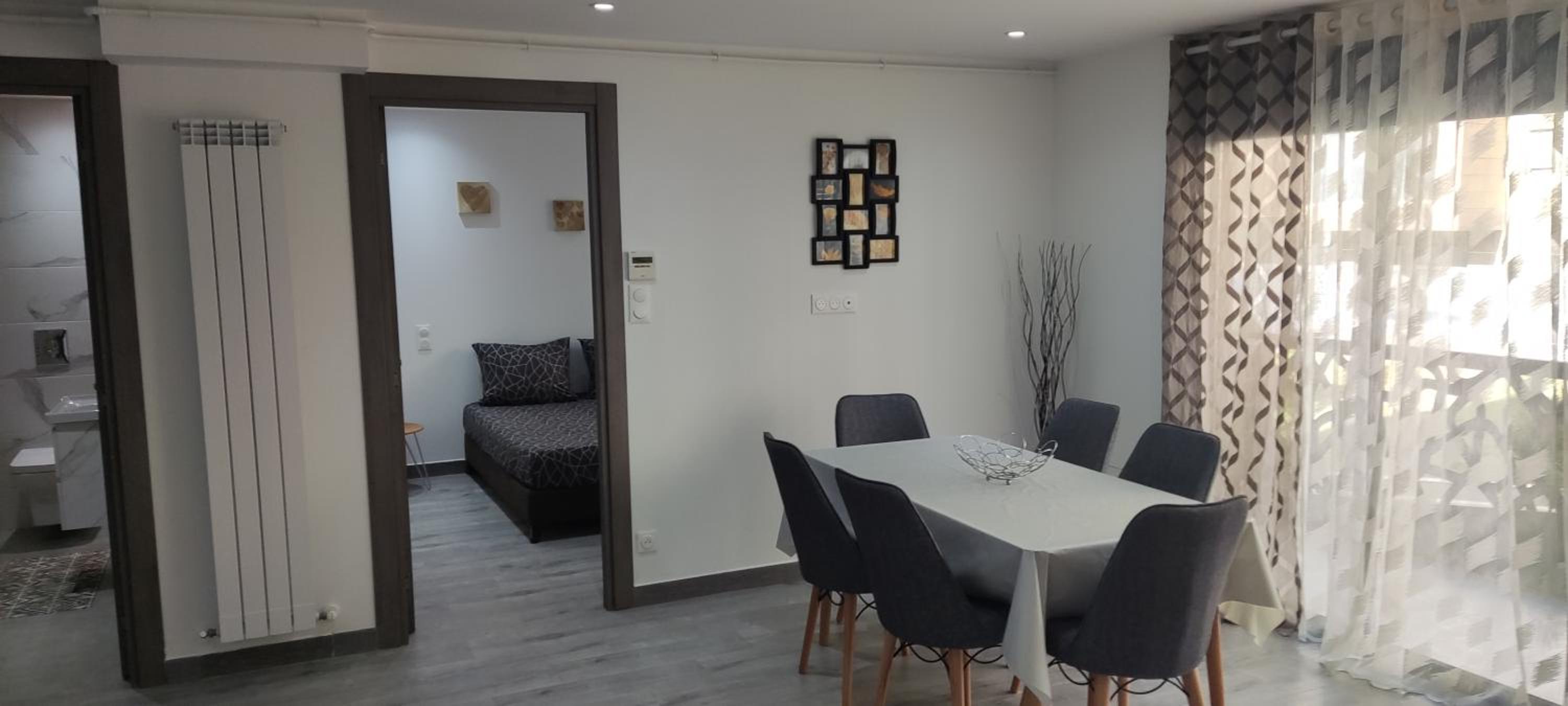 Appartement F3 moderne en Résidence