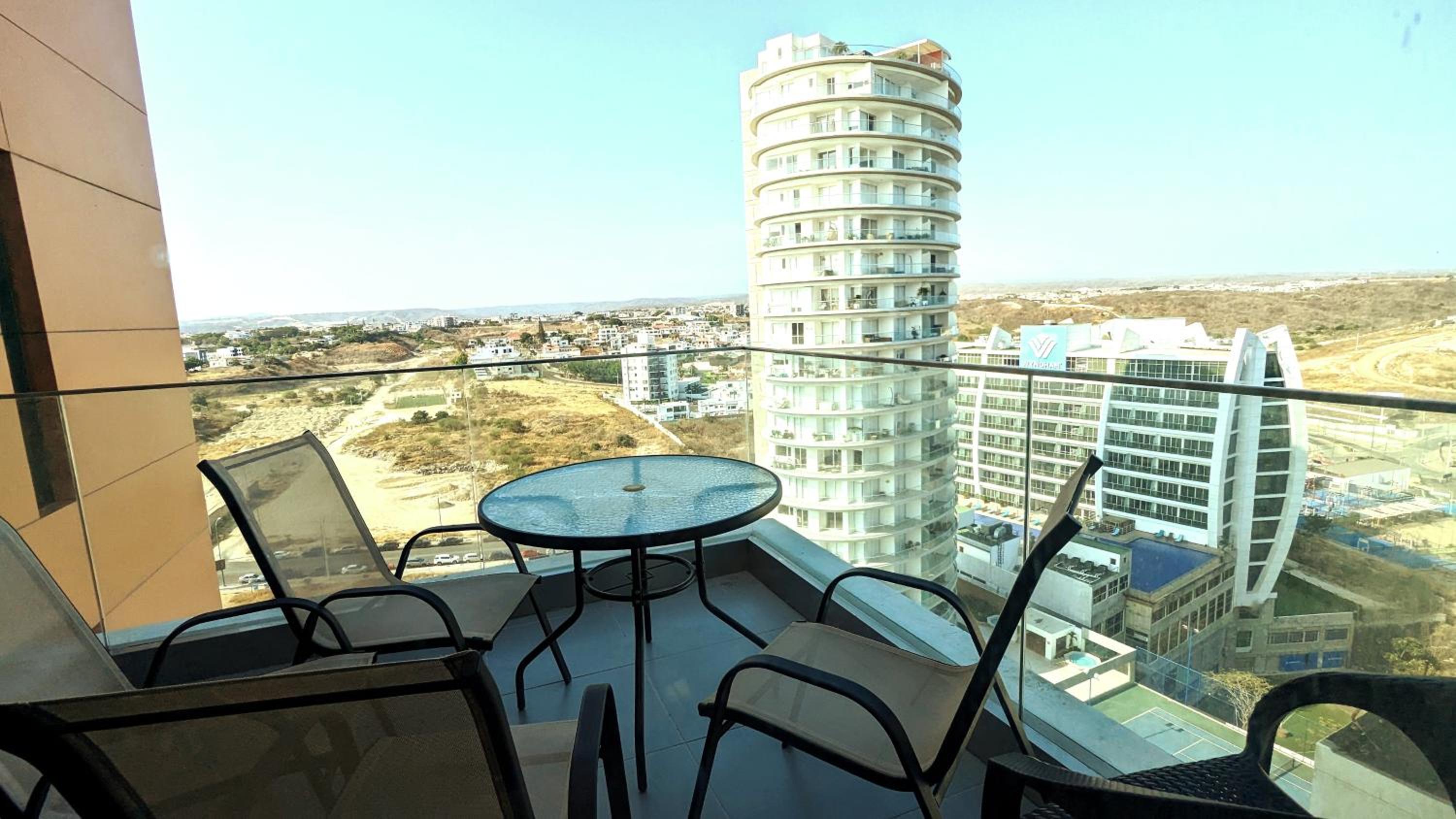 Departamento vista al mar en Manta Poseidon