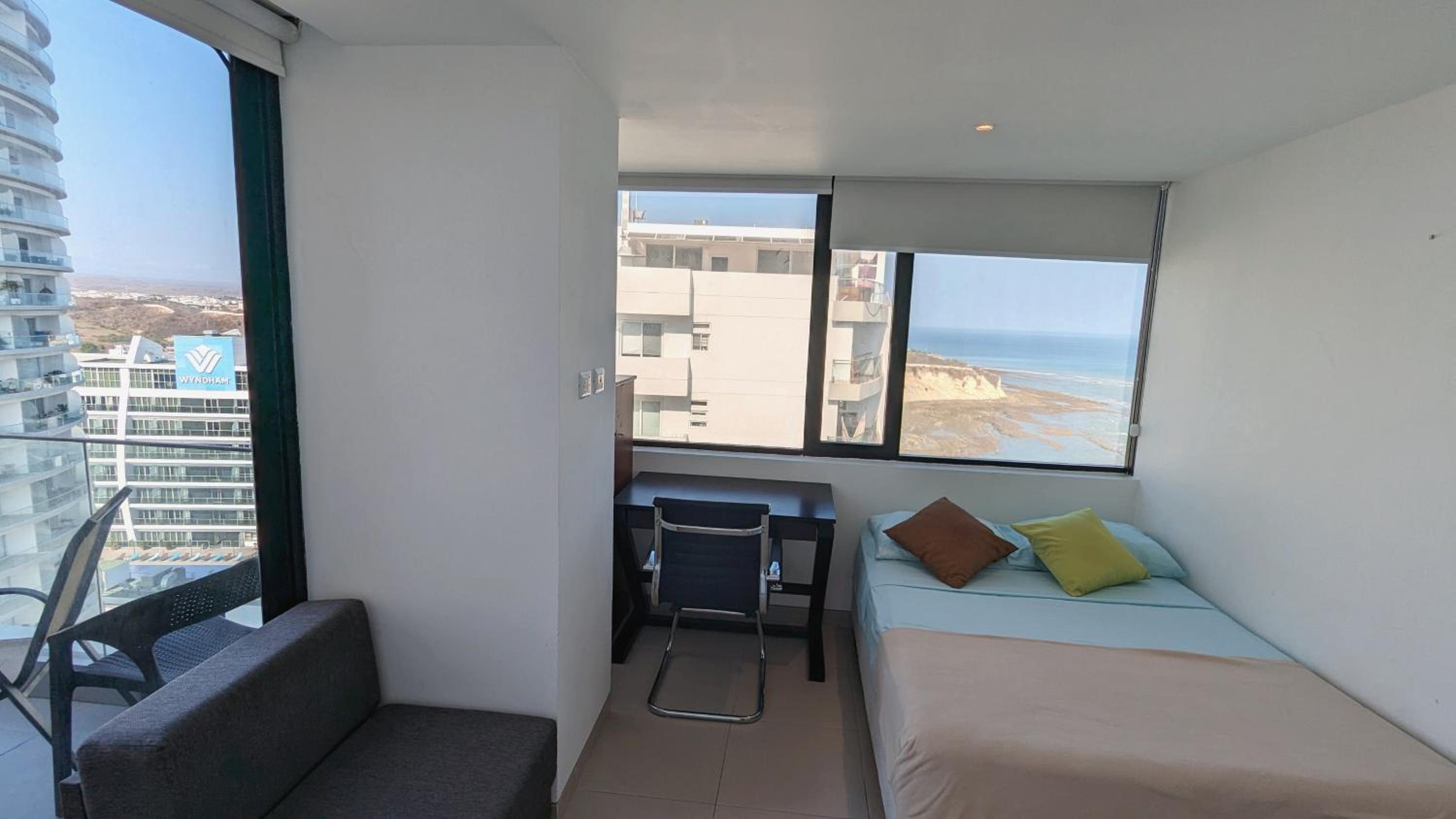 Departamento vista al mar en Manta Poseidon