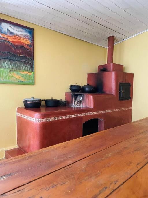 Casa com cachoeiras e contato com a natureza