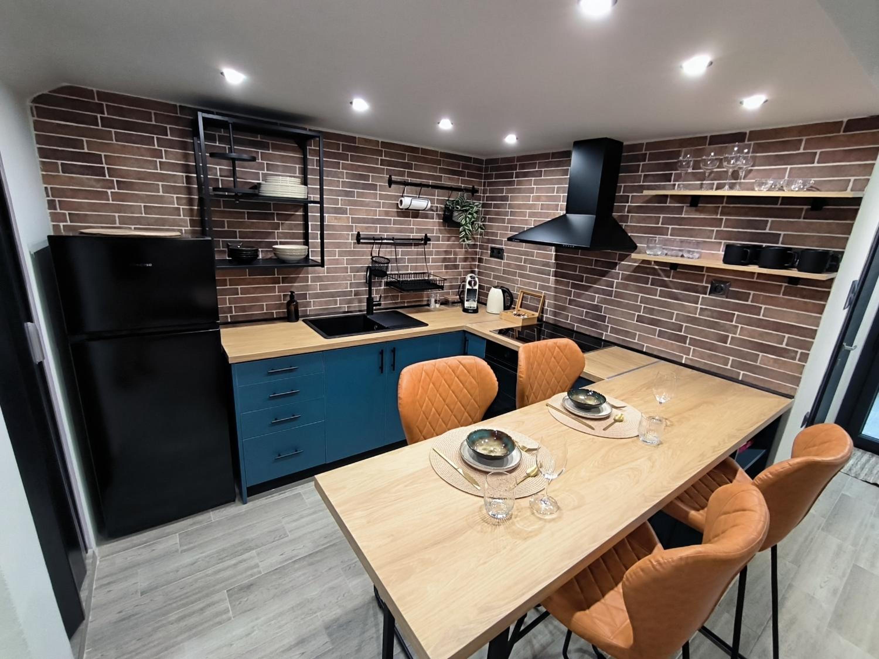 ZOE LOFT en Kavala — kitchen