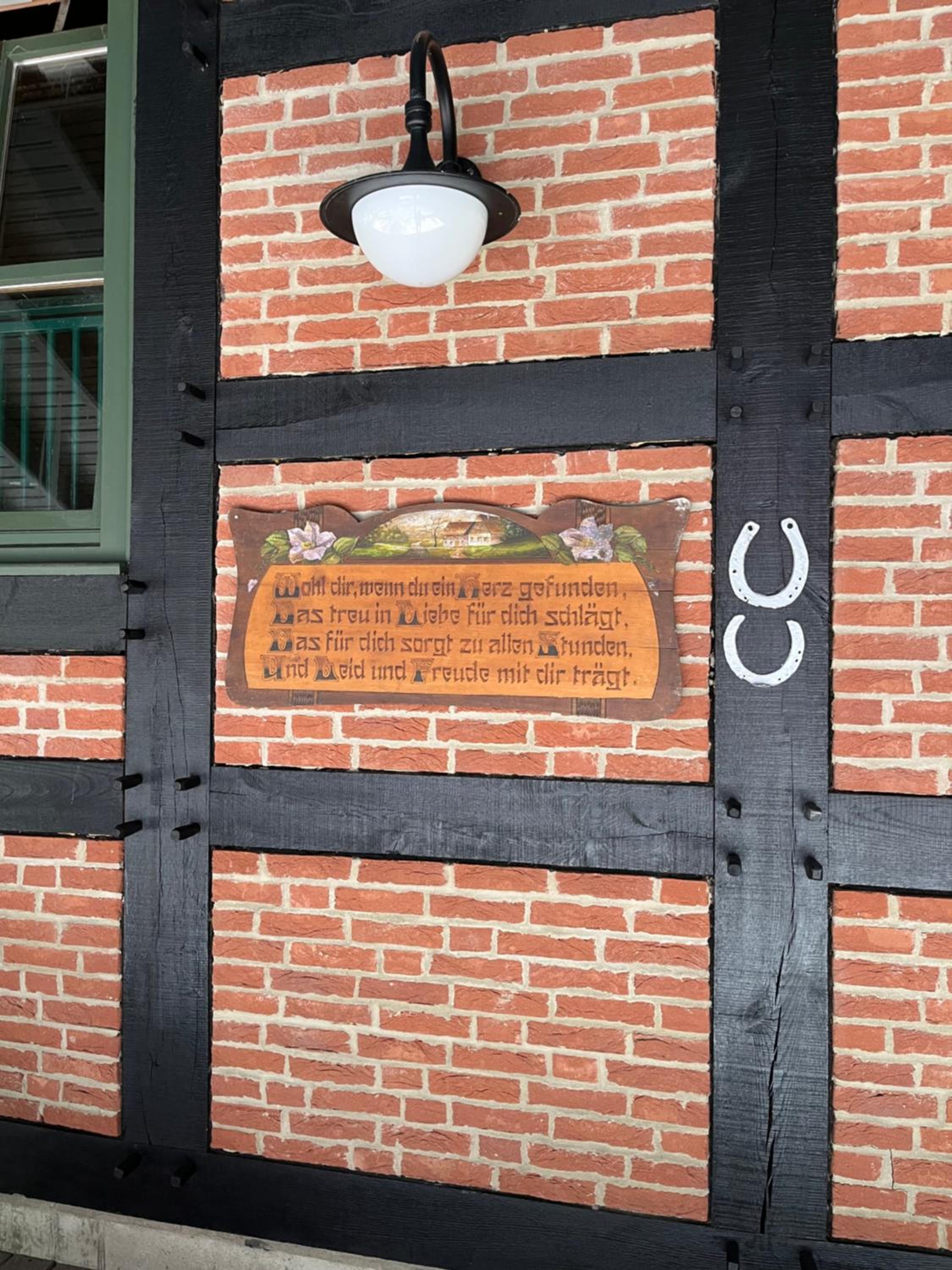 Ferienhaus auf dem Gestüt Lohhof mit wenn gewünscht Kinderreiten