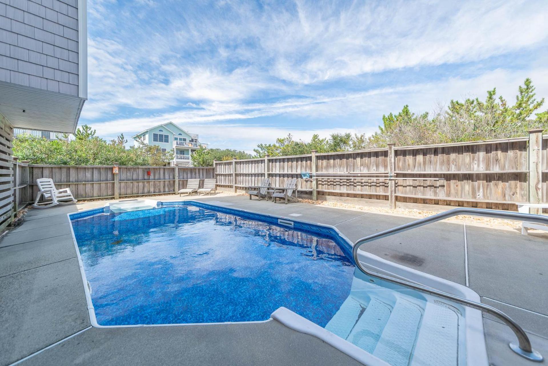 Shore Thing - Corolla, Ocean Sands, 60 Yards to Beach, Ocean View, Pool, Hot Tub, Pets OK view 3