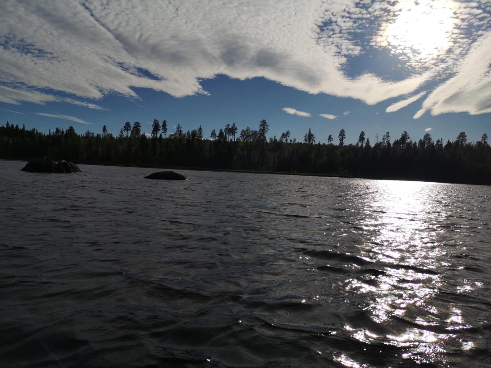 Holiday House in Lapland, Överkalix view 2