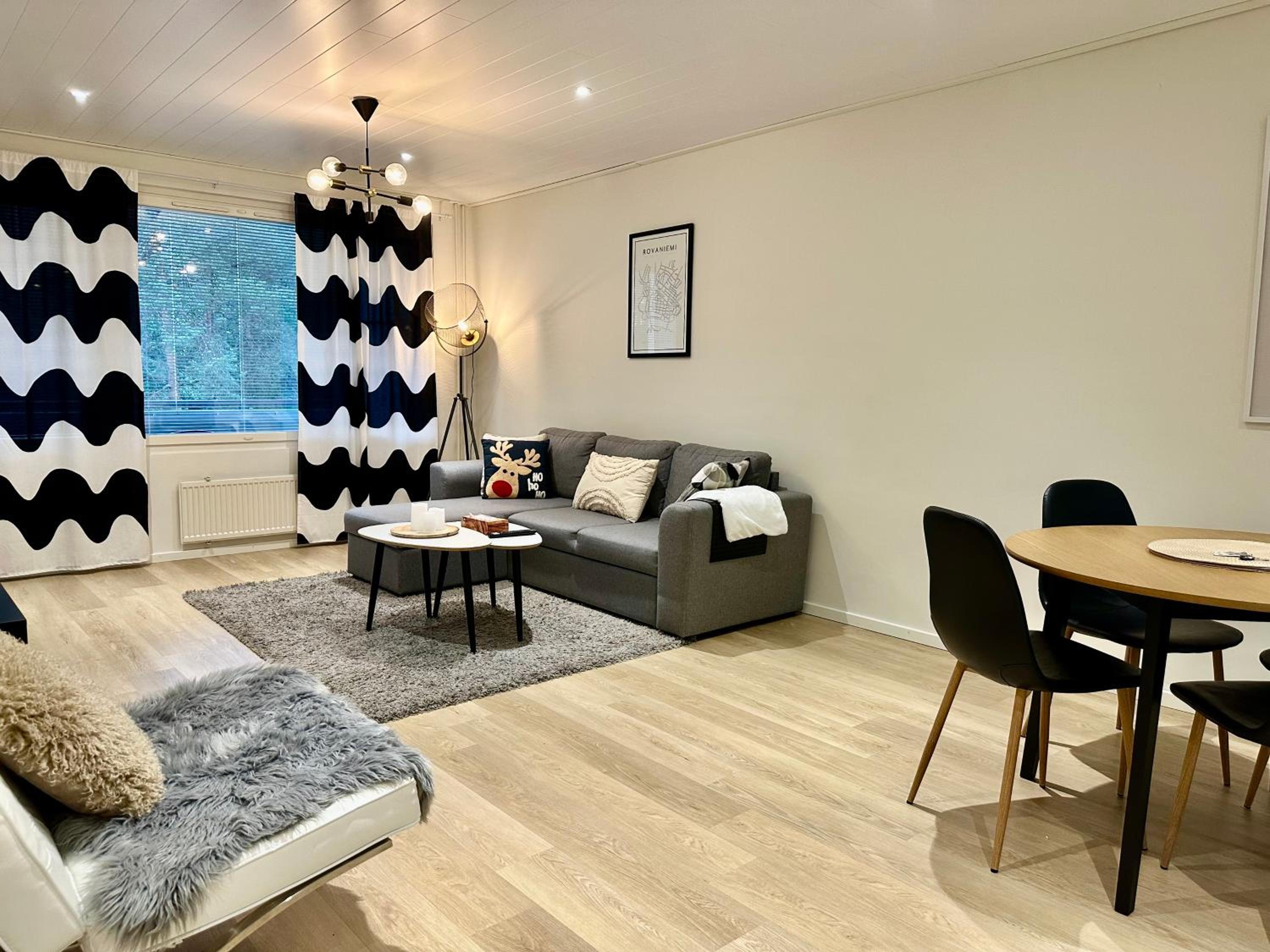 Elegant apartment with Sauna in the center