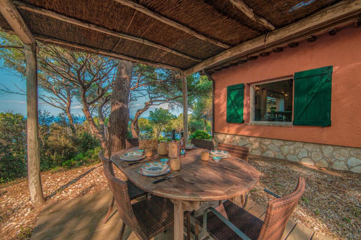 outdoor BBQ area