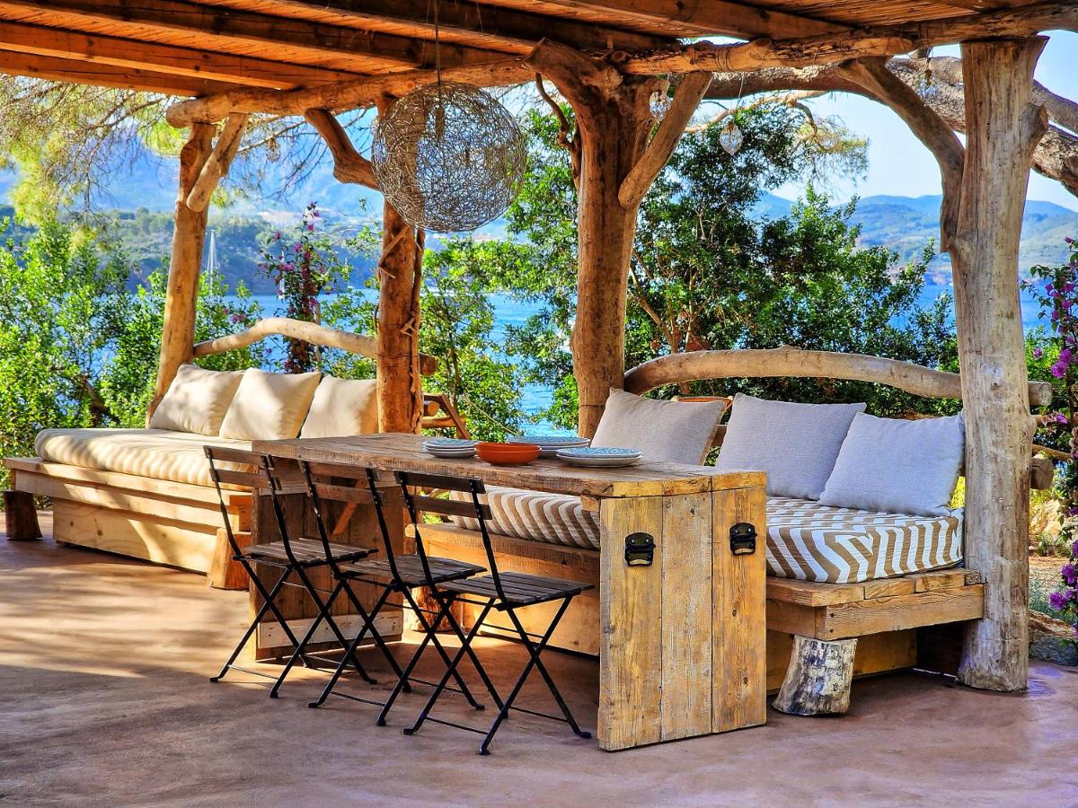 outdoor BBQ area