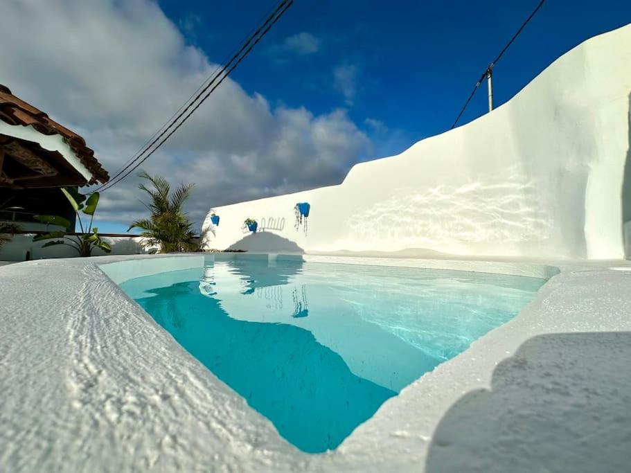Casa rural con piscina climatizada