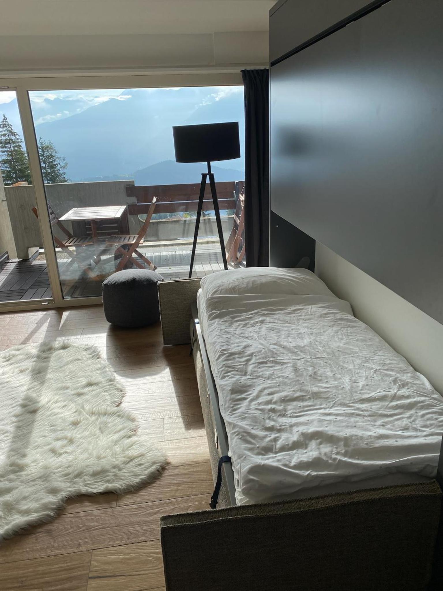 Magnifique studio à Anzère avec vue sur les montagnes
