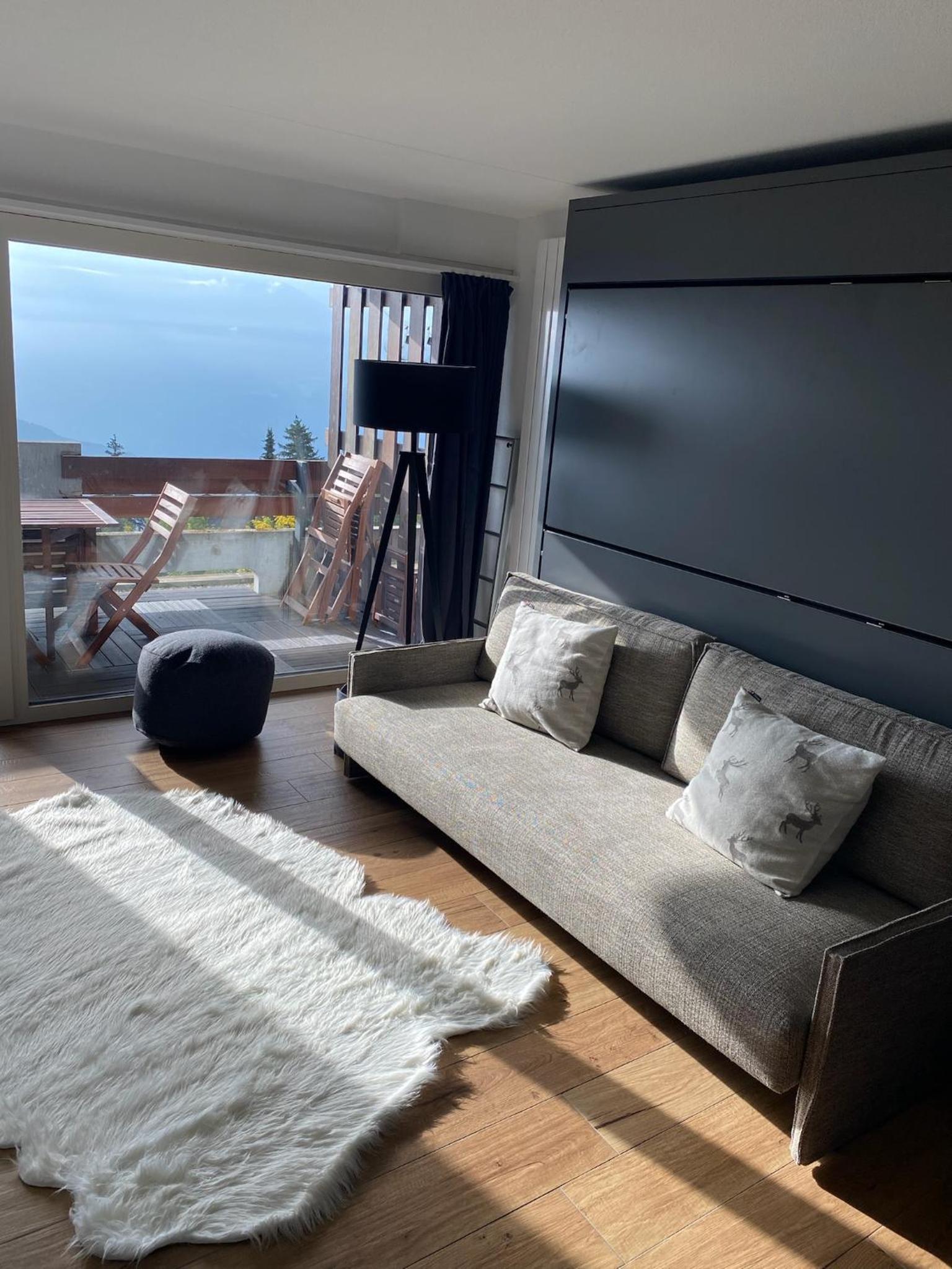 Magnifique studio à Anzère avec vue sur les montagnes