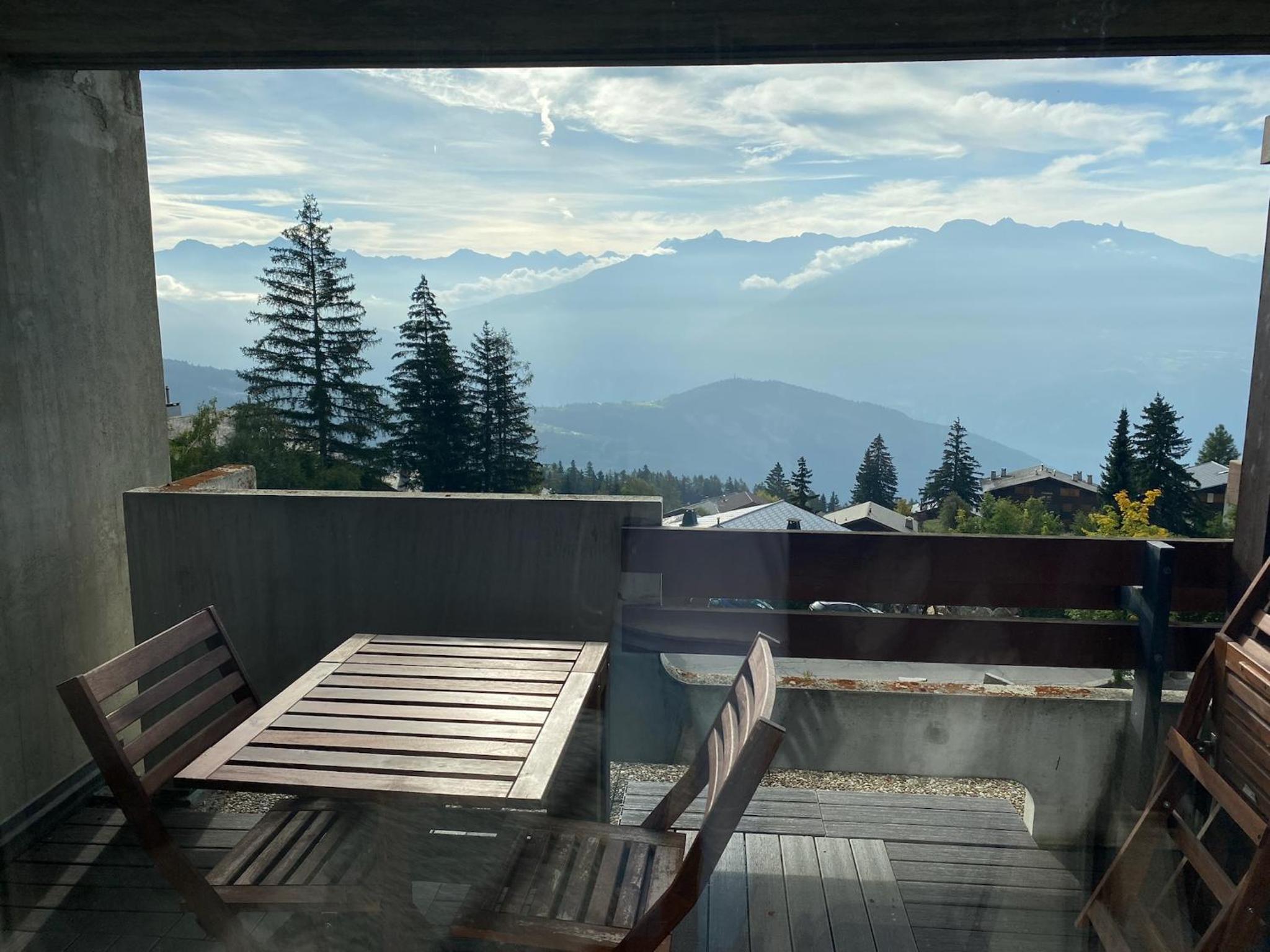 Magnifique studio à Anzère avec vue sur les montagnes