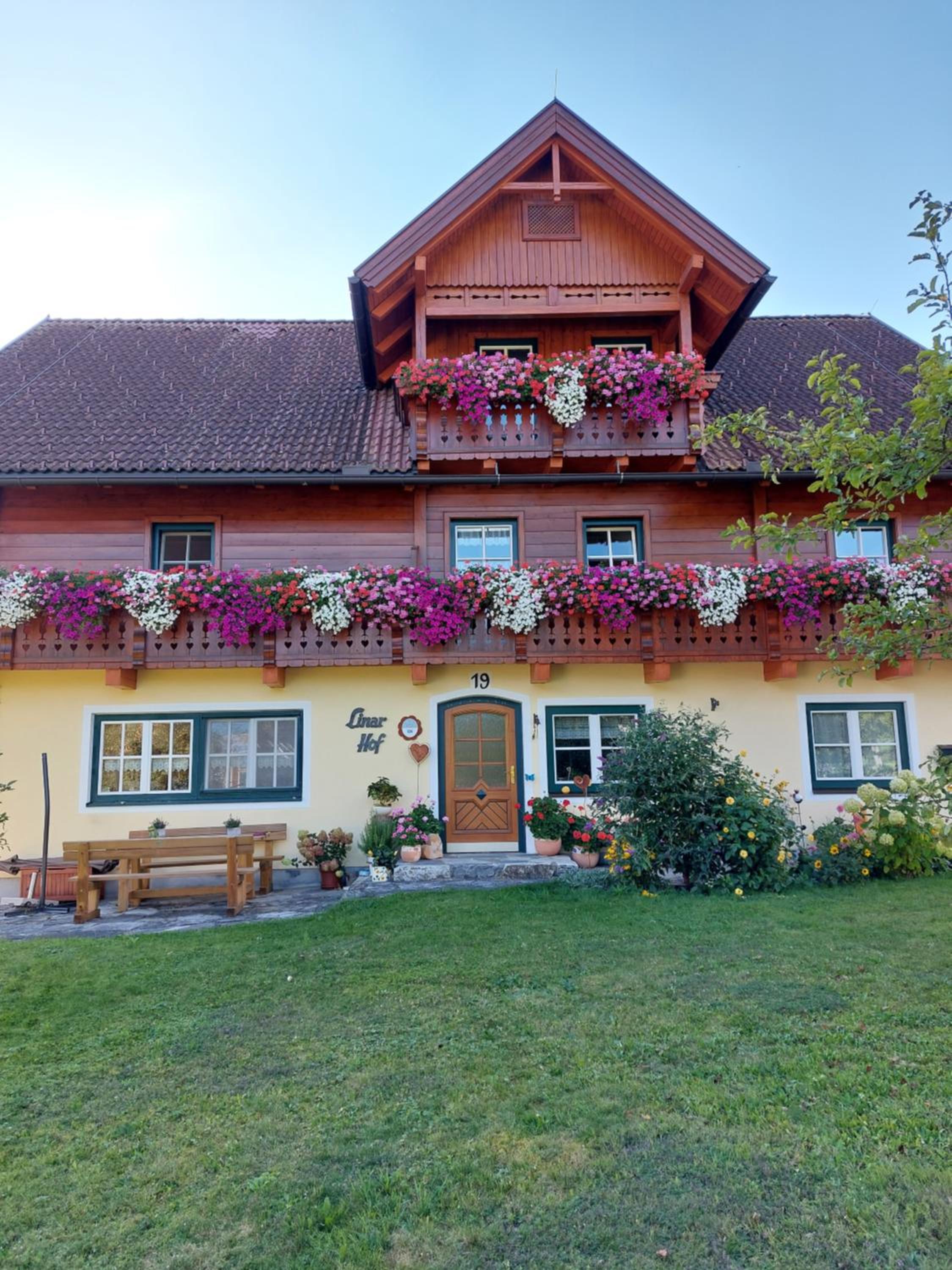 Linarhof Apartment Urlaub am Bio Bauernhof